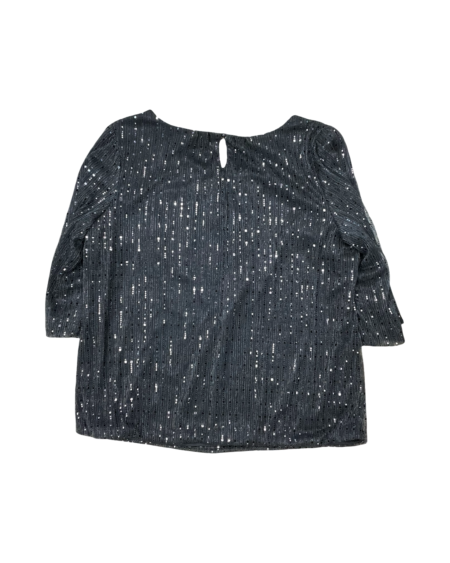 Top Ss By Roz And Ali In Black, Size:2X