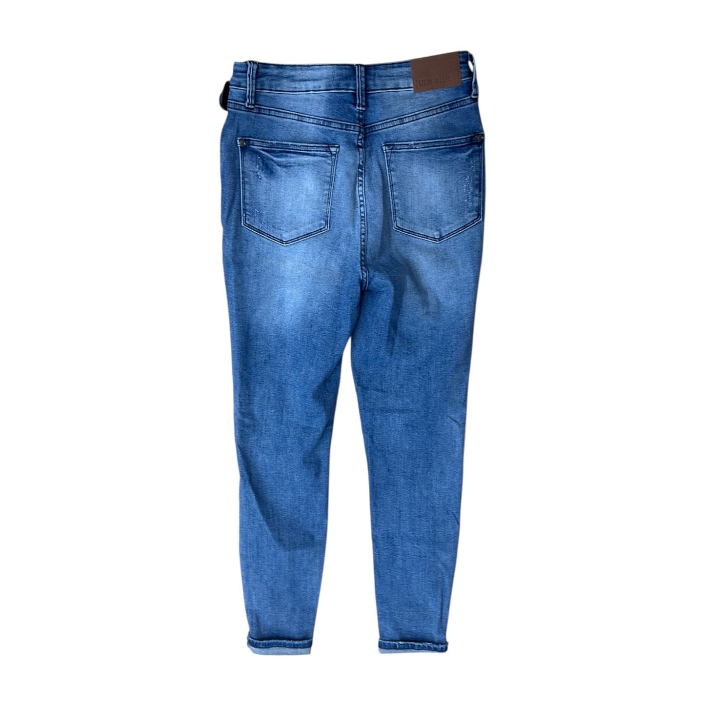 Jeans Skinny By Judy Blue In Blue Denim, Size:4