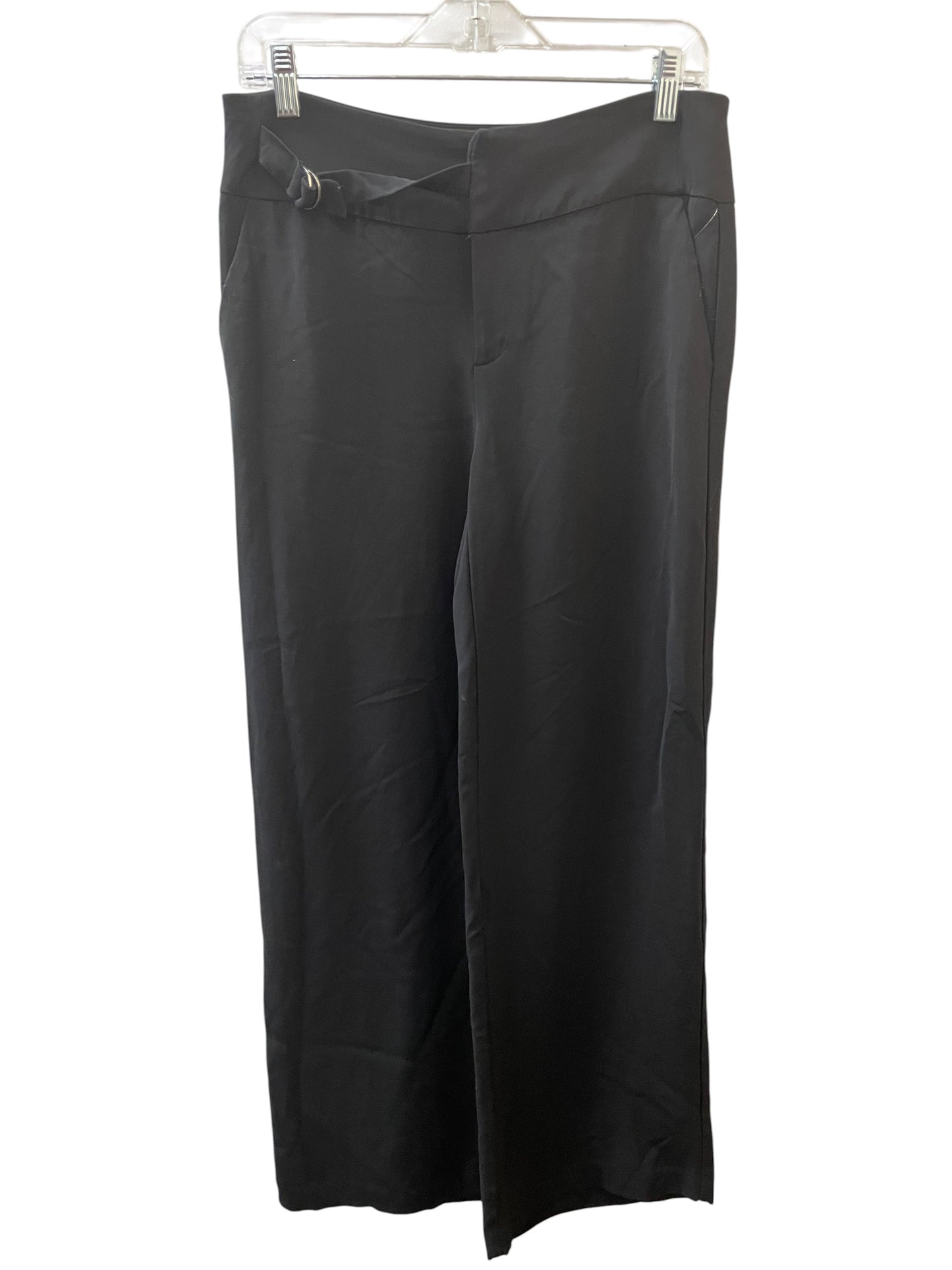 Pants Wide Leg By Black Label In Black, Size:0