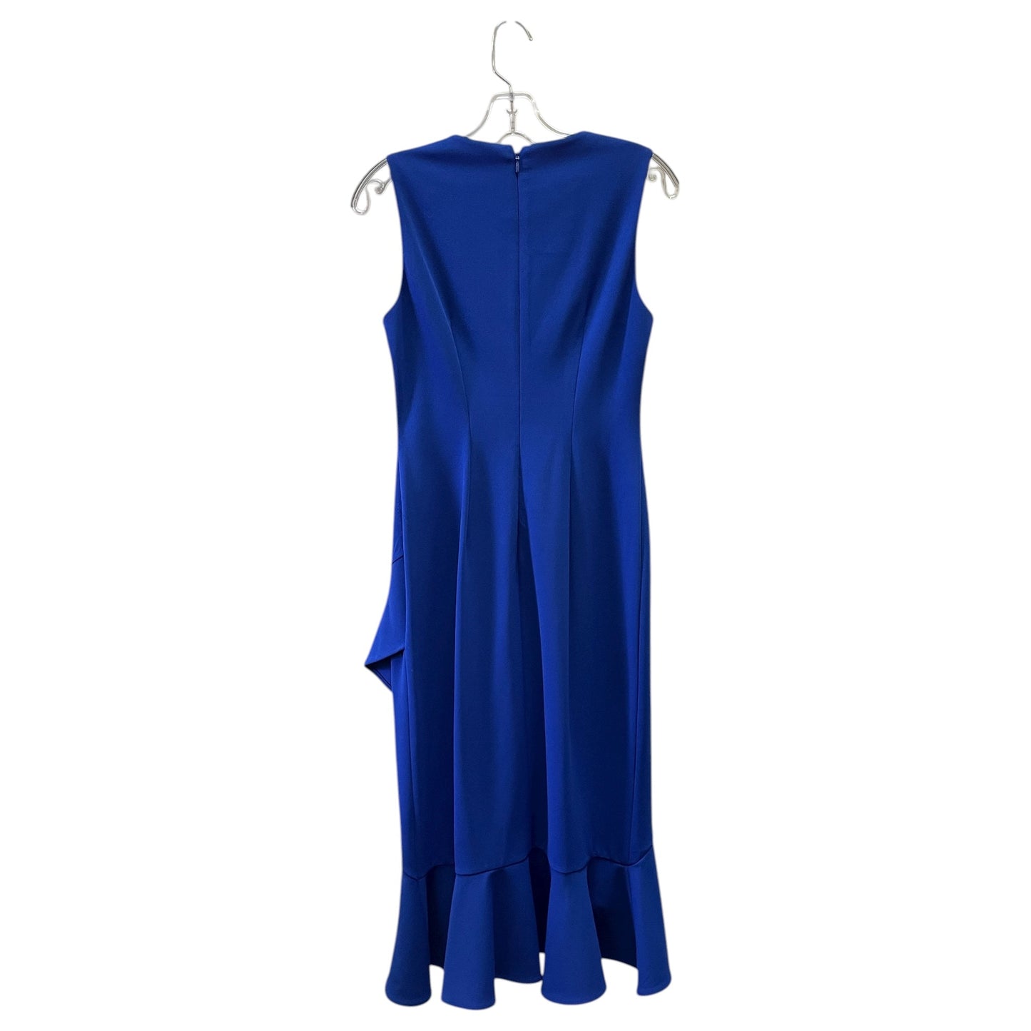 Dress Casual Midi By Calvin Klein In Blue, Size:6