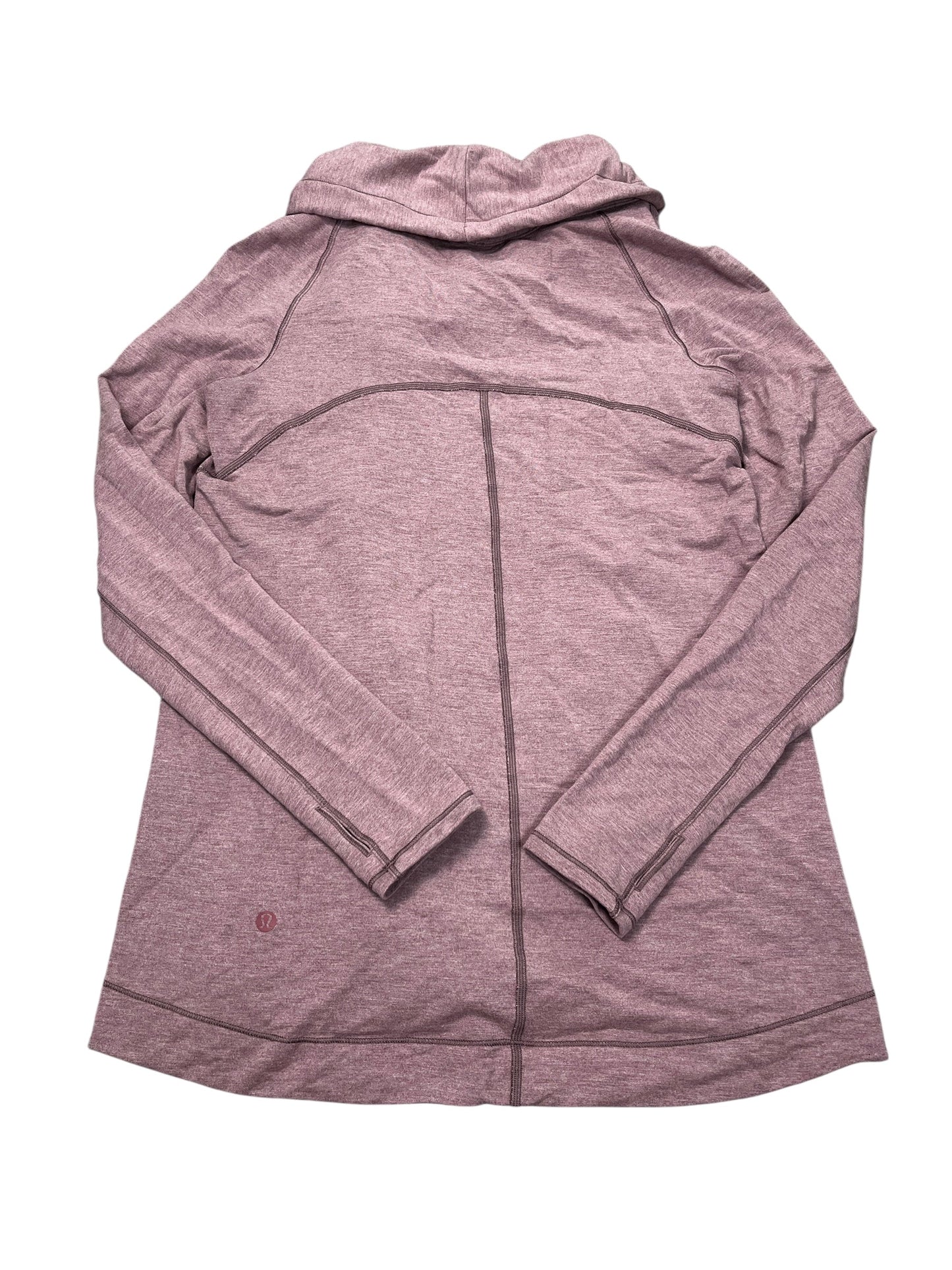 Athletic Jacket By Lululemon In Purple, Size:S