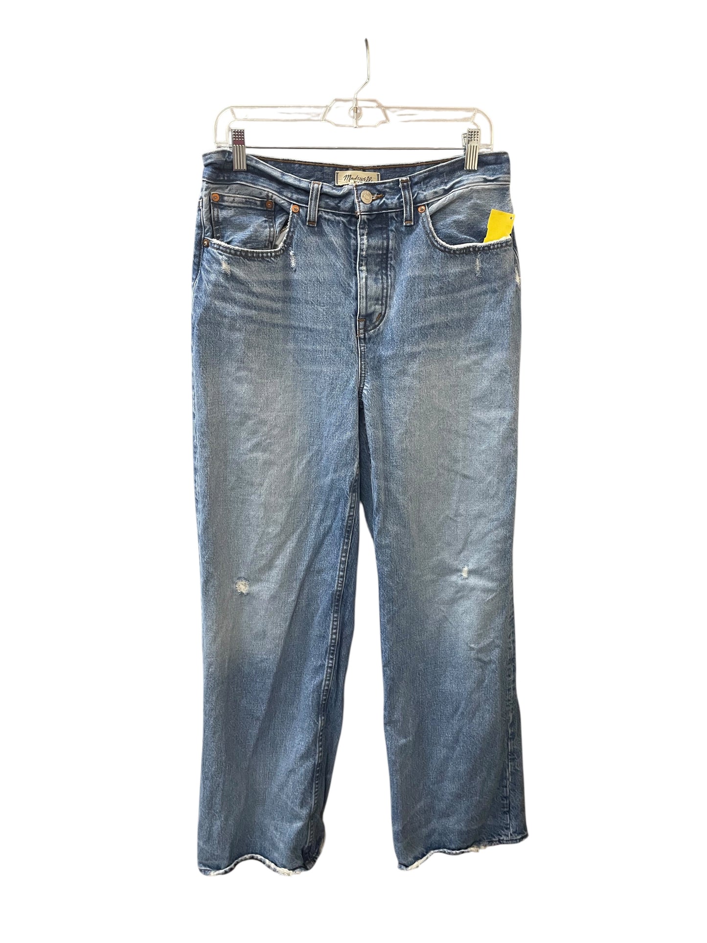 Jeans Boot Cut By Madewell In Blue, Size:4