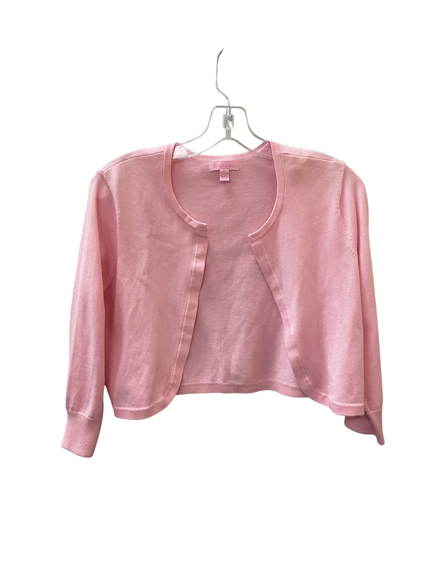 Cardigan Designer By Lilly Pulitzer In Pink, Size:M