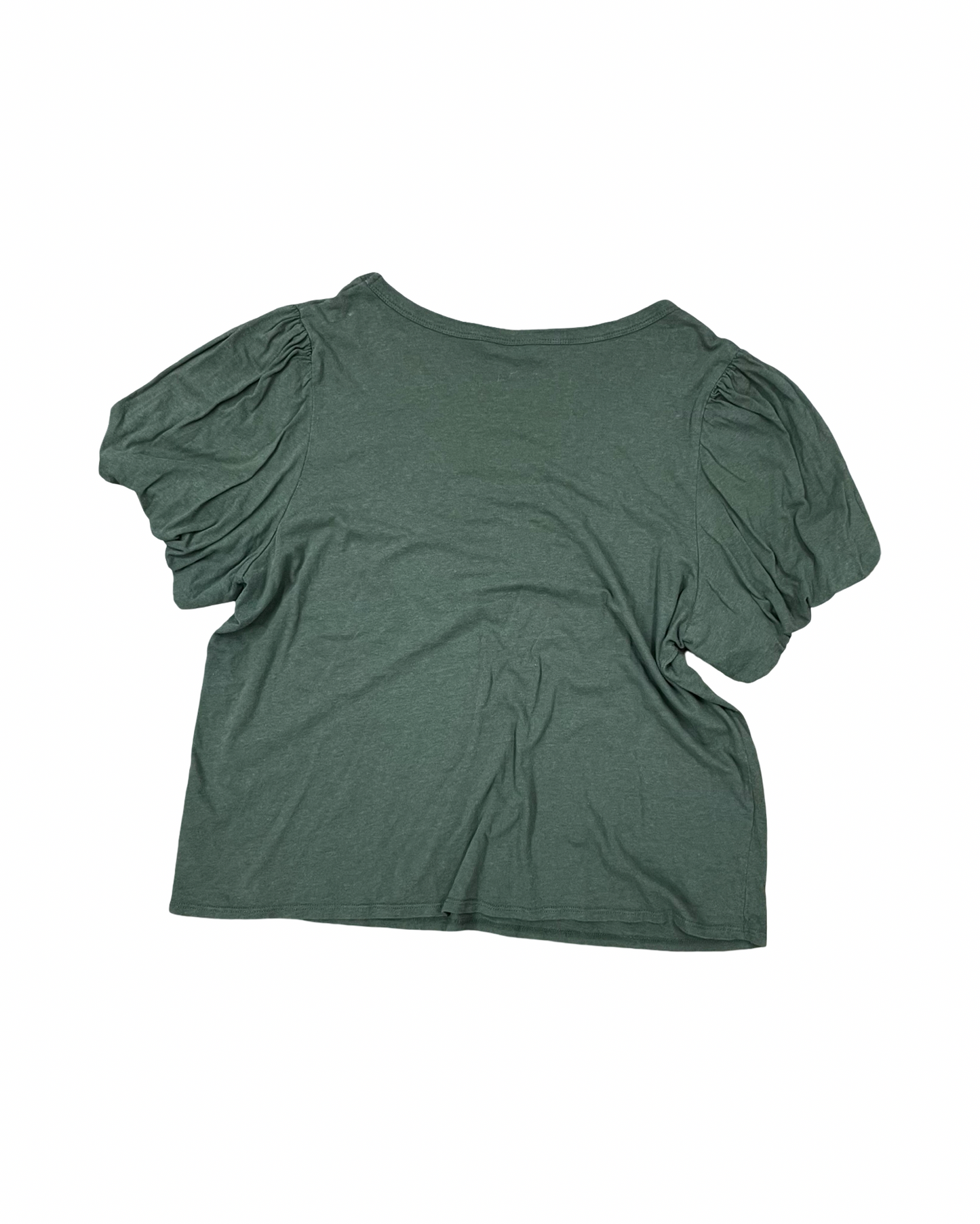 Top Ss By Time And Tru In Green, Size:Xl
