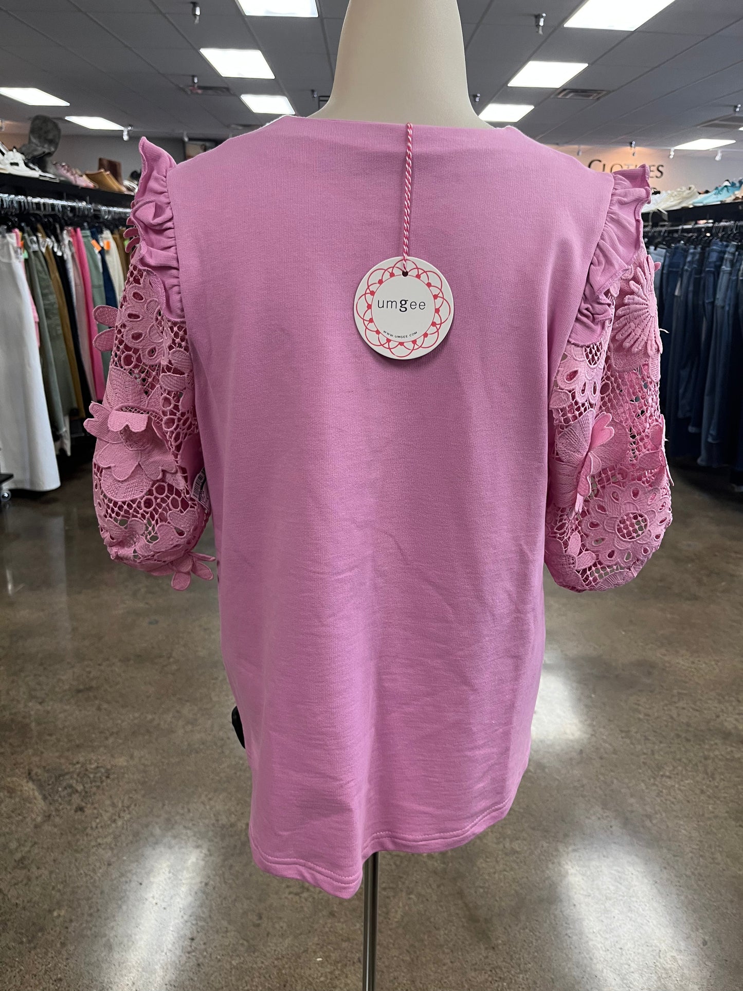 Top Ss By Umgee In Pink, Size:S