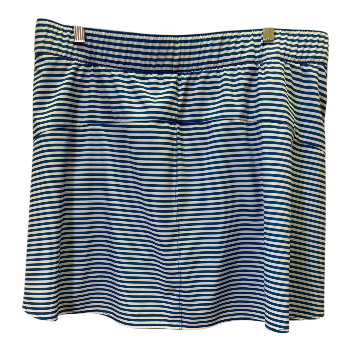 Athletic Skort By Talbots In Blue & White, Size:Xl
