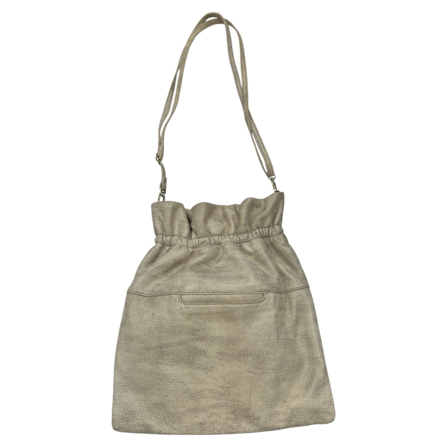 Crossbody Leather By Hobo Intl In Cream, Size:Small