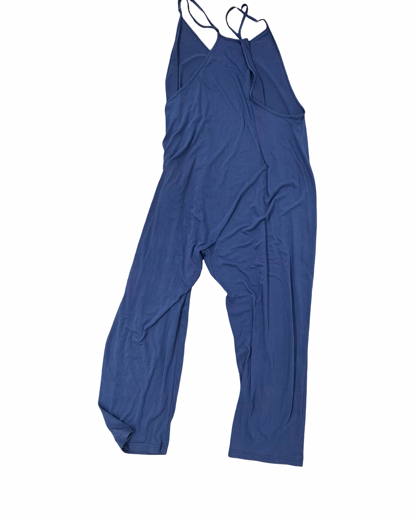 Jumpsuit By Clothes Mentor In Blue, Size:L