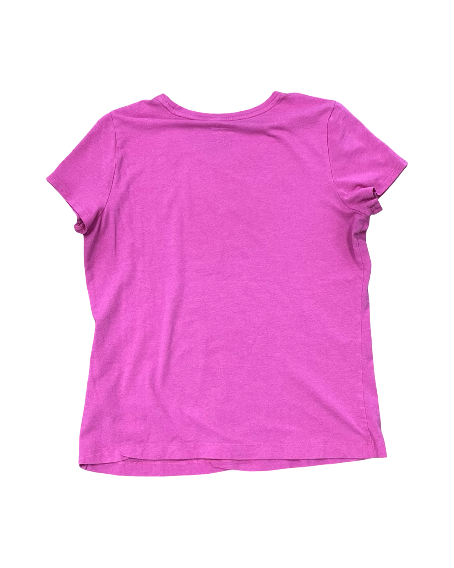 Top Ss Basic By Banana Republic In Pink, Size:M