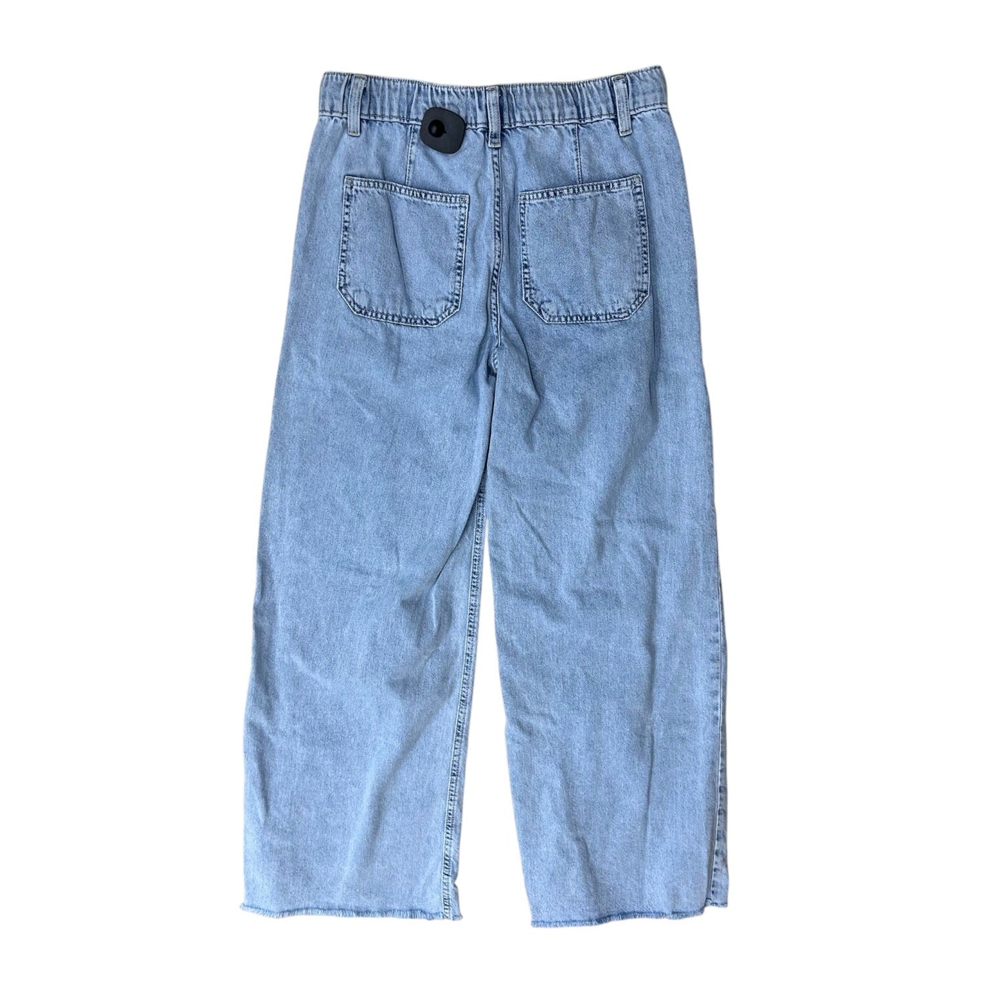 Jeans Wide Leg By Lucky Brand In Blue Denim, Size:Xs