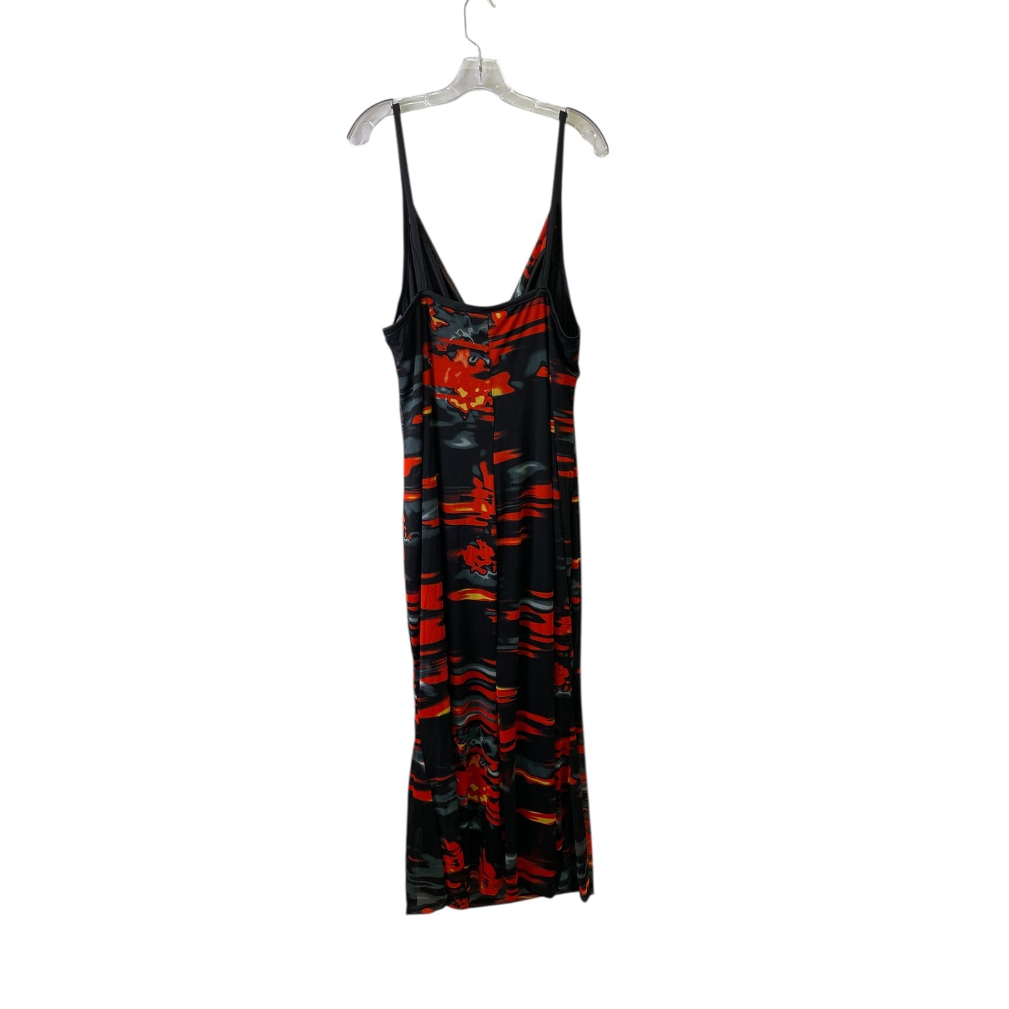 Dress Casual Maxi By Ashley Stewart In Black & Red, Size:3