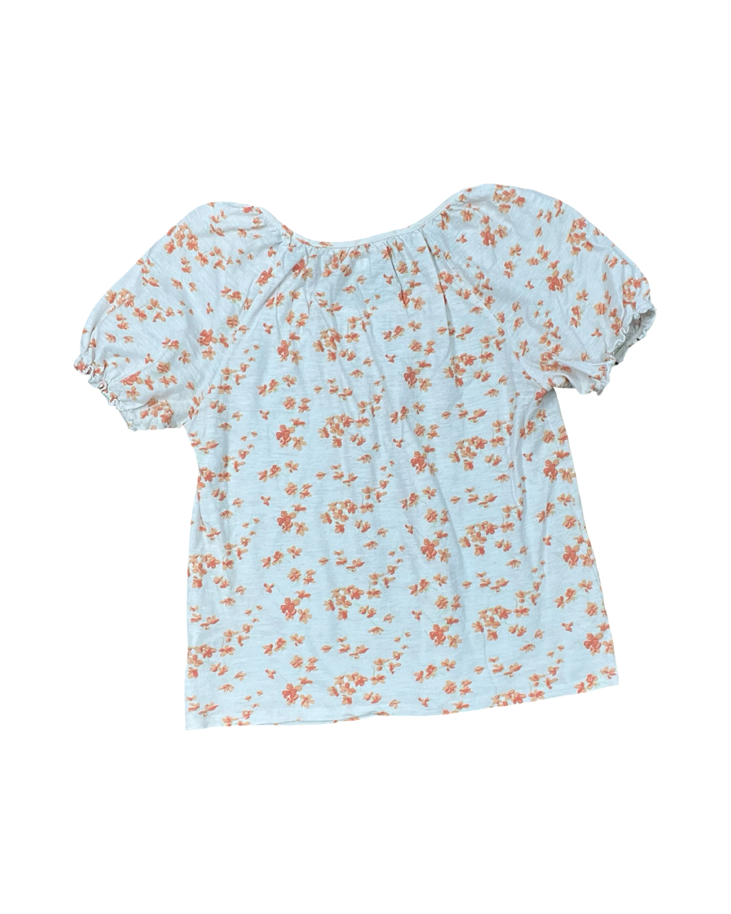Top Ss By Lc Lauren Conrad In Orange & White, Size:L