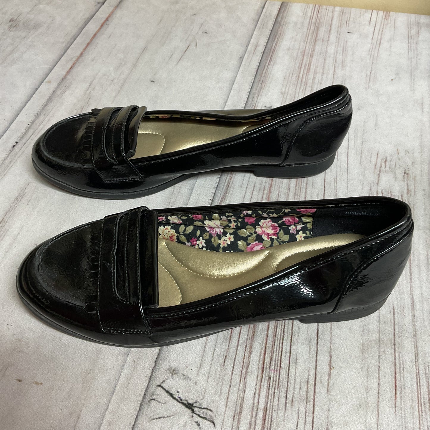 Shoes Flats By Kelly And Katie In Black, Size:8.5