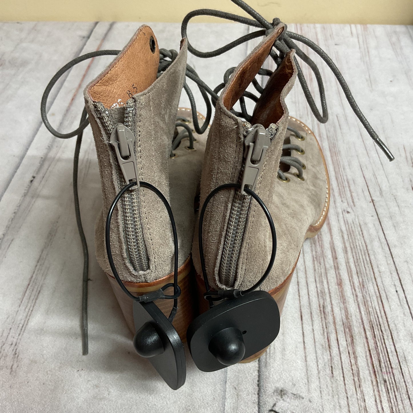 Shoes Heels Block By Jeffrey Campbell In Taupe, Size:8.5