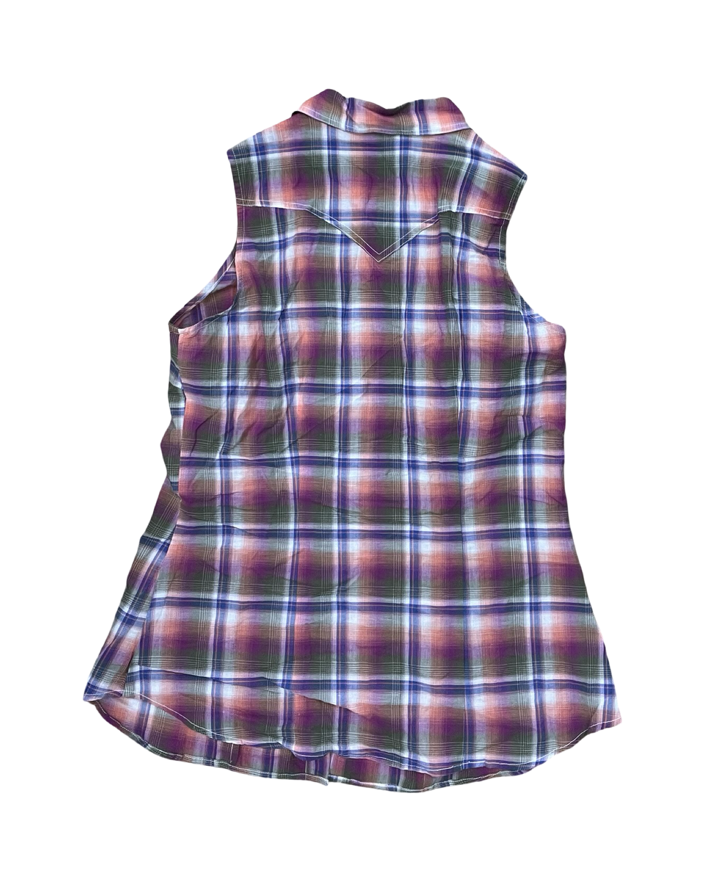Blouse Sleeveless By Clothes Mentor In Multi, Size:L
