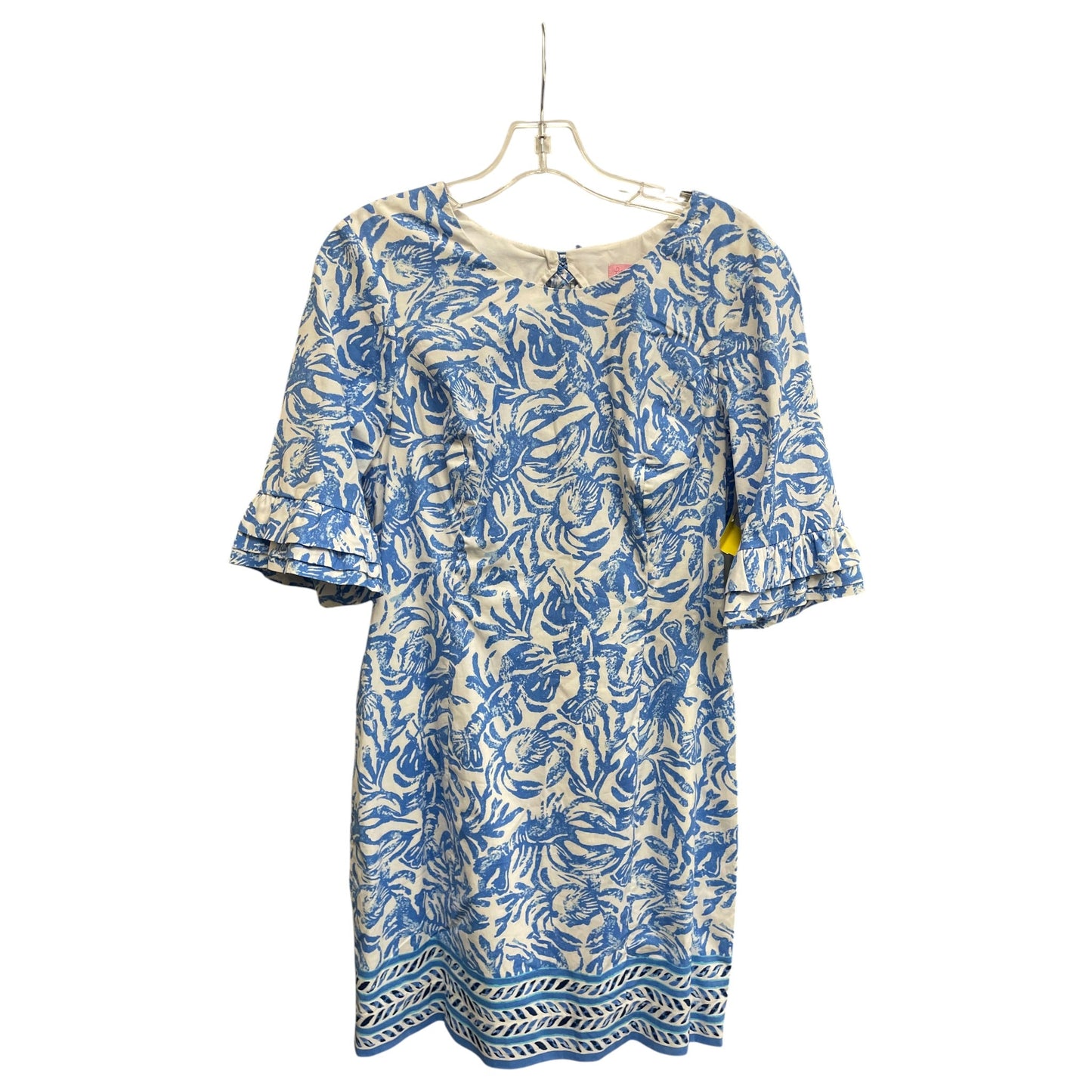 Dress Designer By Lilly Pulitzer In Blue & White, Size:S