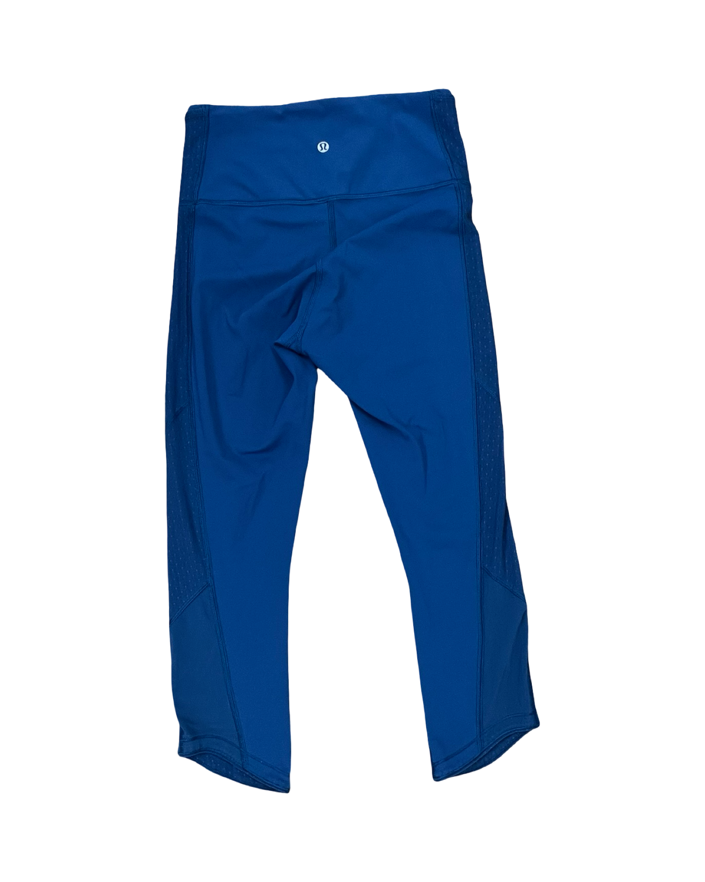 Athletic Leggings Capris By Lululemon In Blue, Size:S