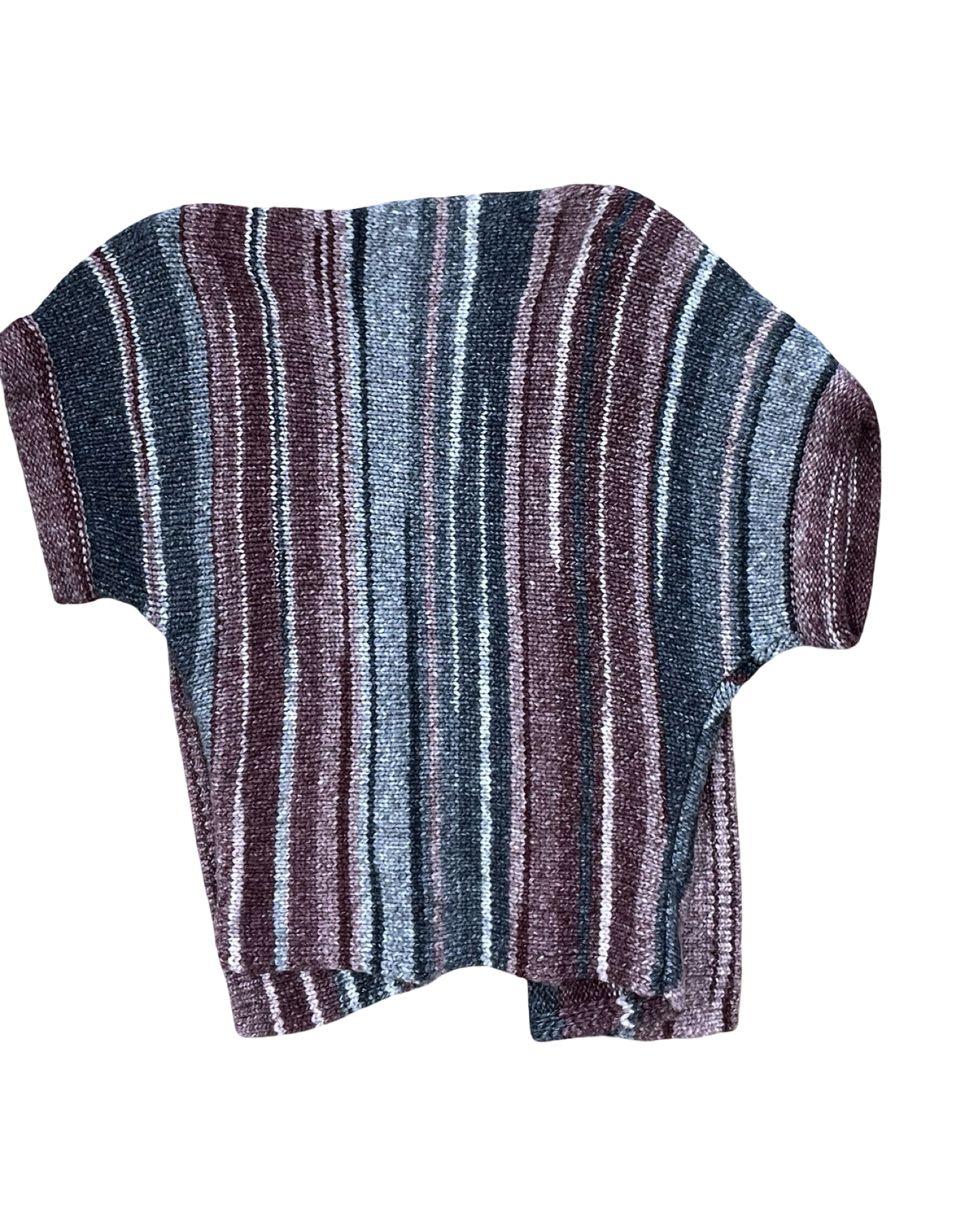 Sweater Cardigan By Ruff Hewn In Mauve, Size:L