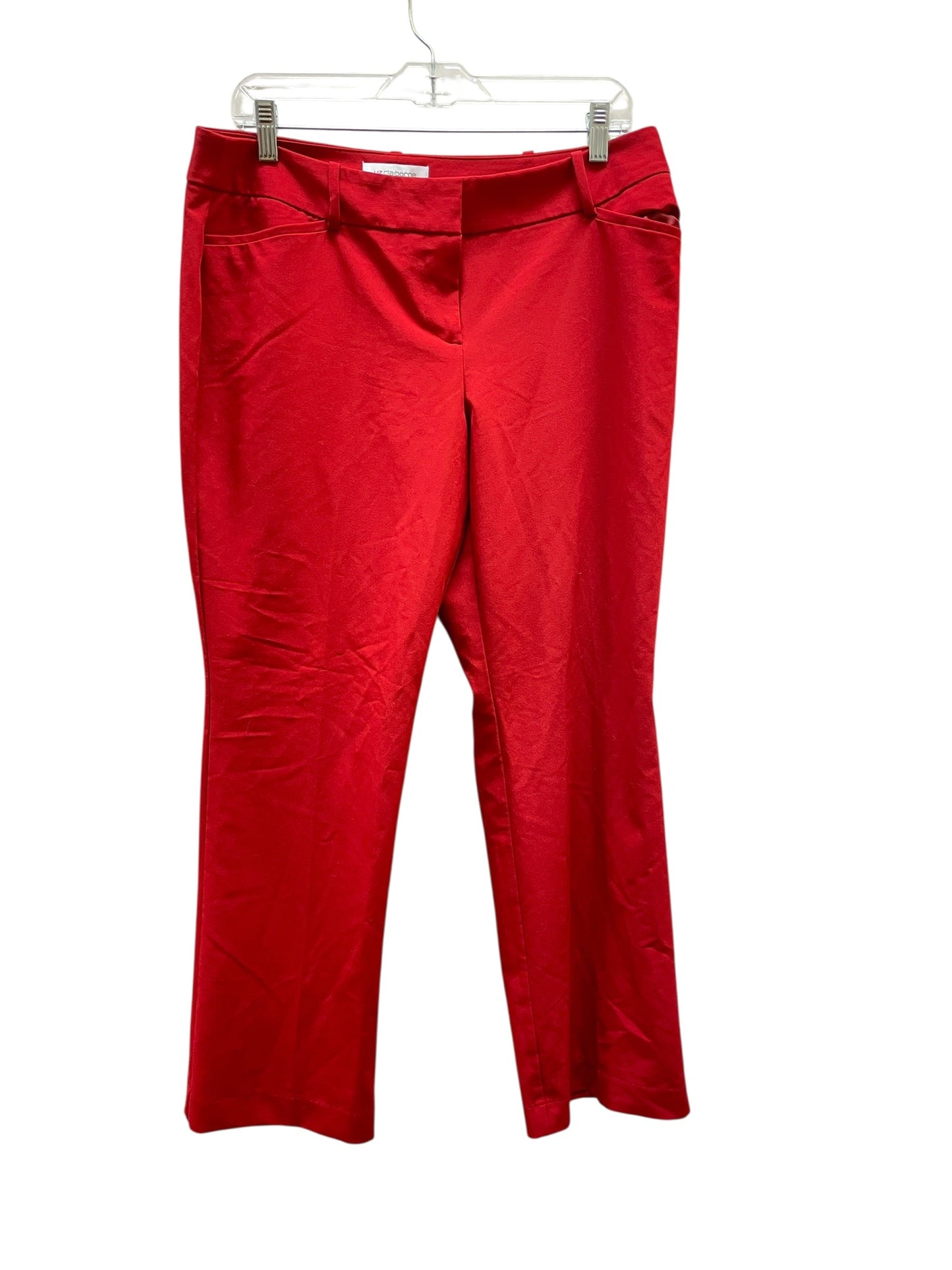 Pants Dress By Liz Claiborne In Red, Size:10P