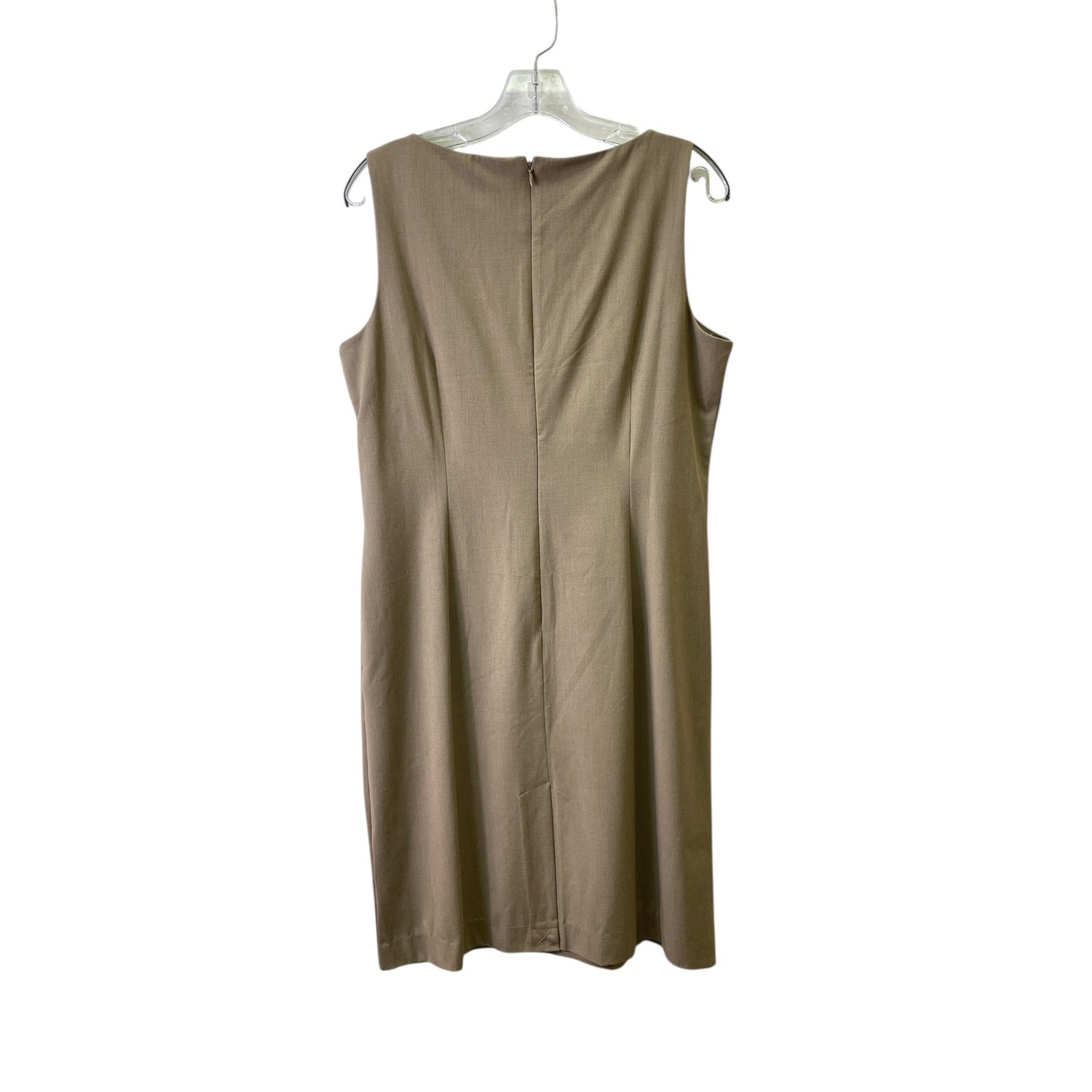 Dress Casual Short By London Times In Taupe, Size:L