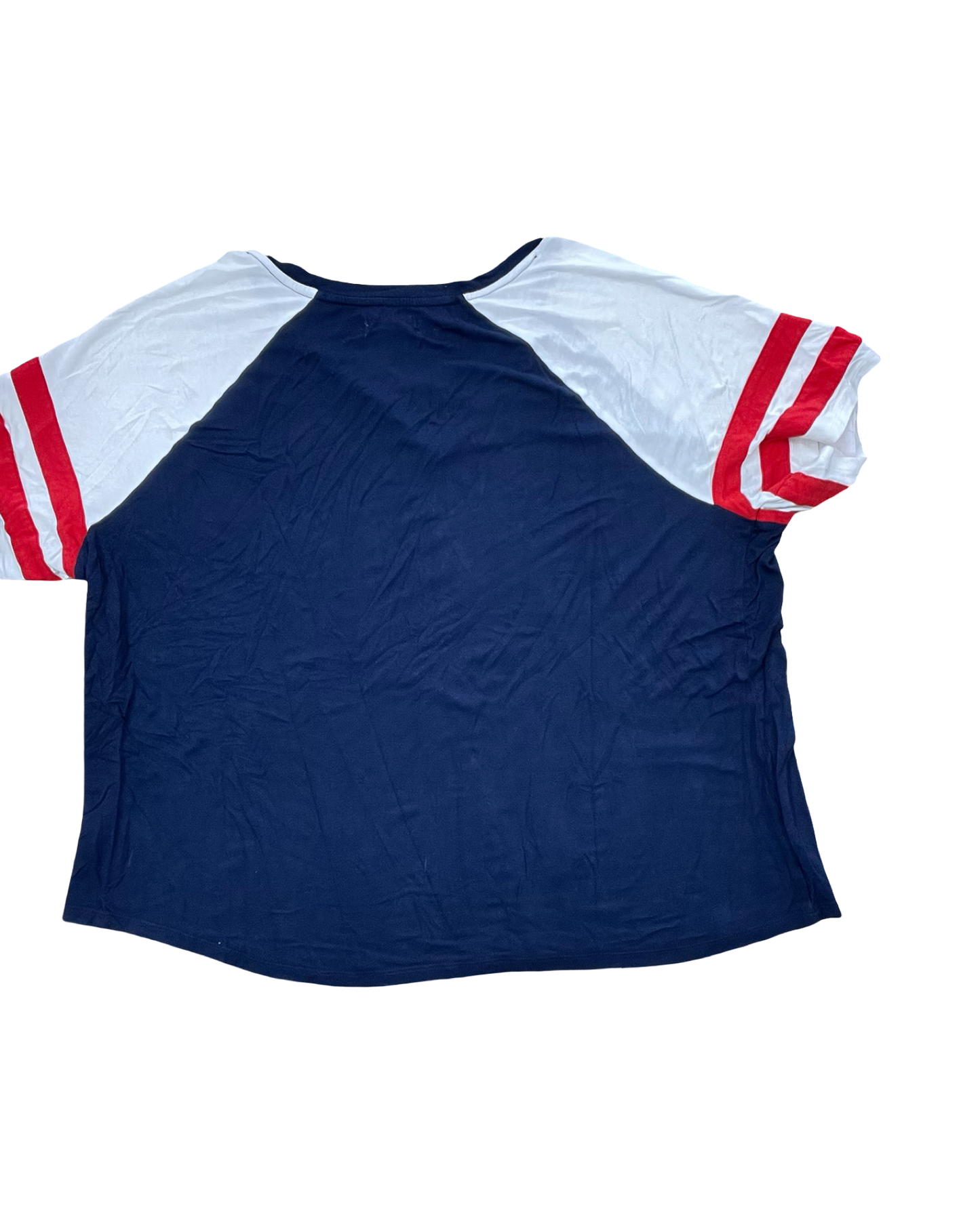 Top Ss By Maurices In Blue & Red & White, Size:2X