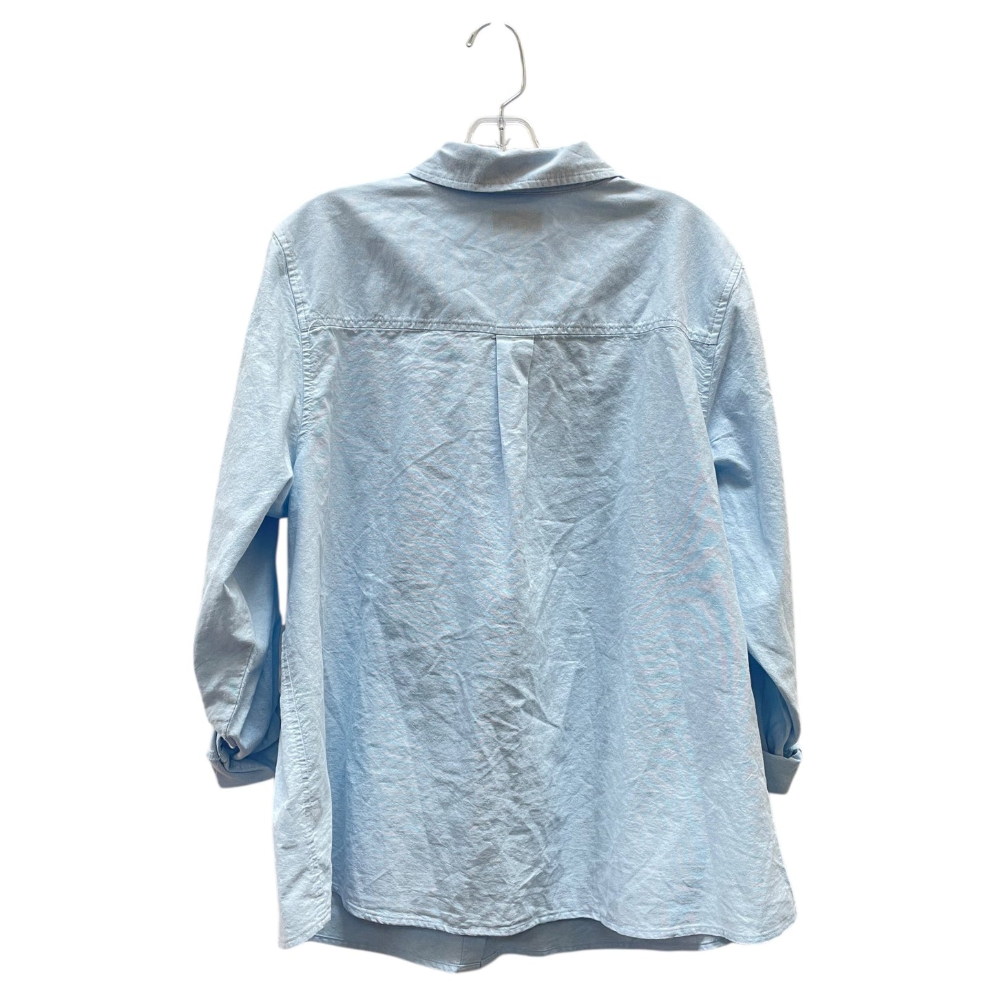 Top Ls By Croft And Barrow In Blue, Size:1X