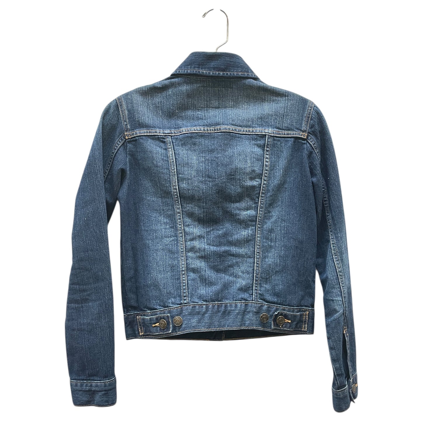 Jacket Denim By Banana Republic In Blue Denim, Size:Xs