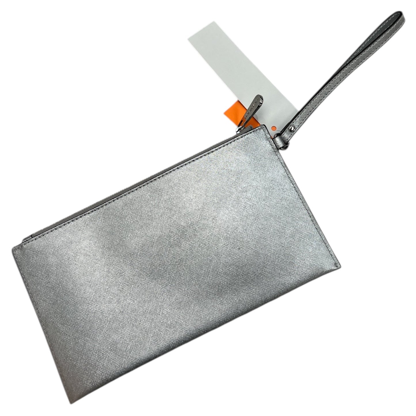 Wristlet Designer By Michael Kors In Silver, Size:Medium