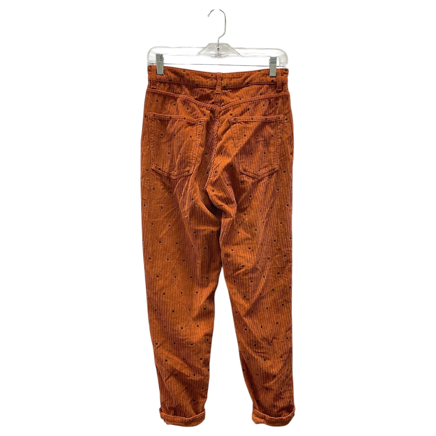 Pants Corduroy By Top Shop In Orange, Size:6