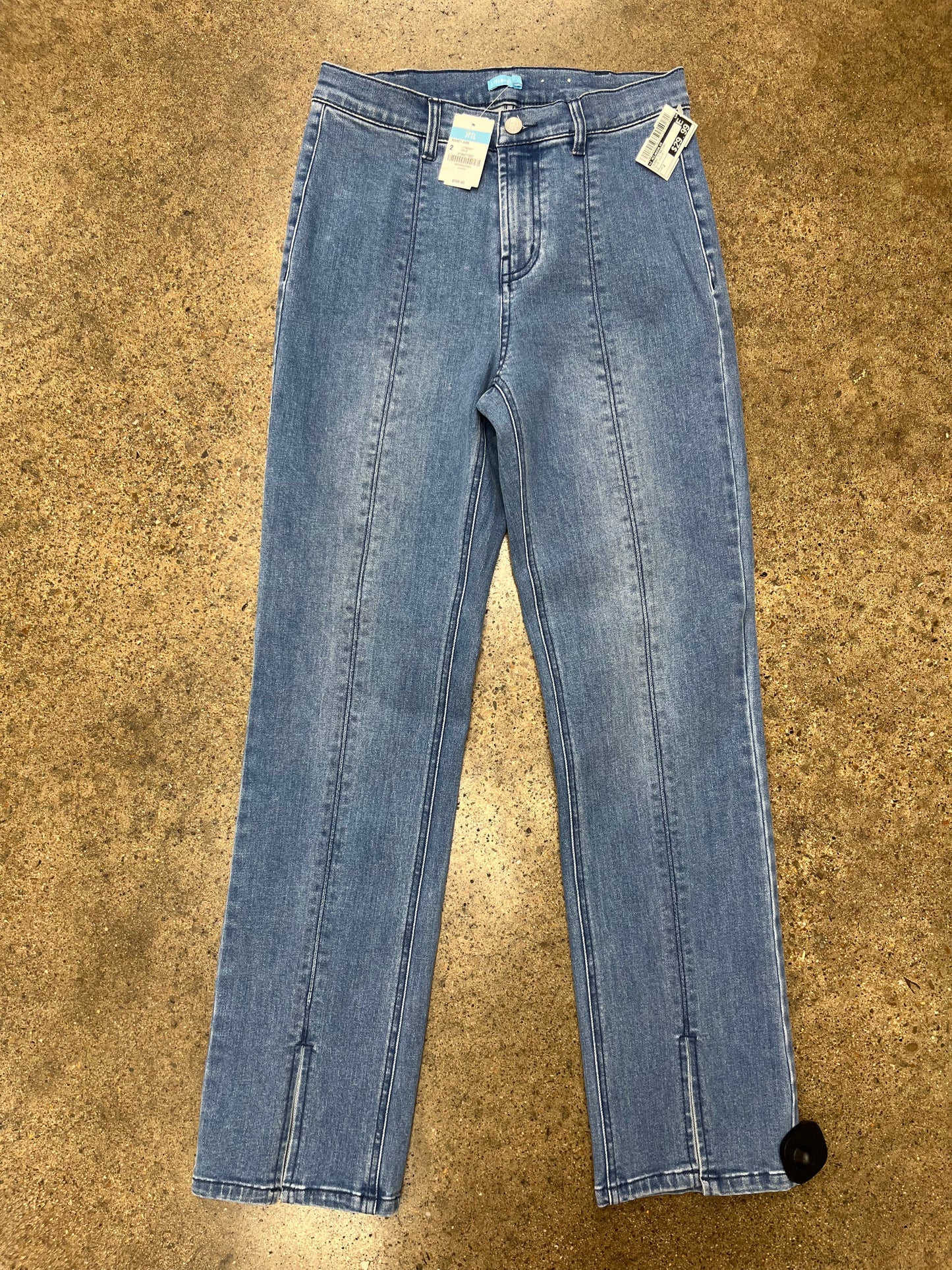 Jeans Straight By J Mclaughlin In Blue Denim, Size:2
