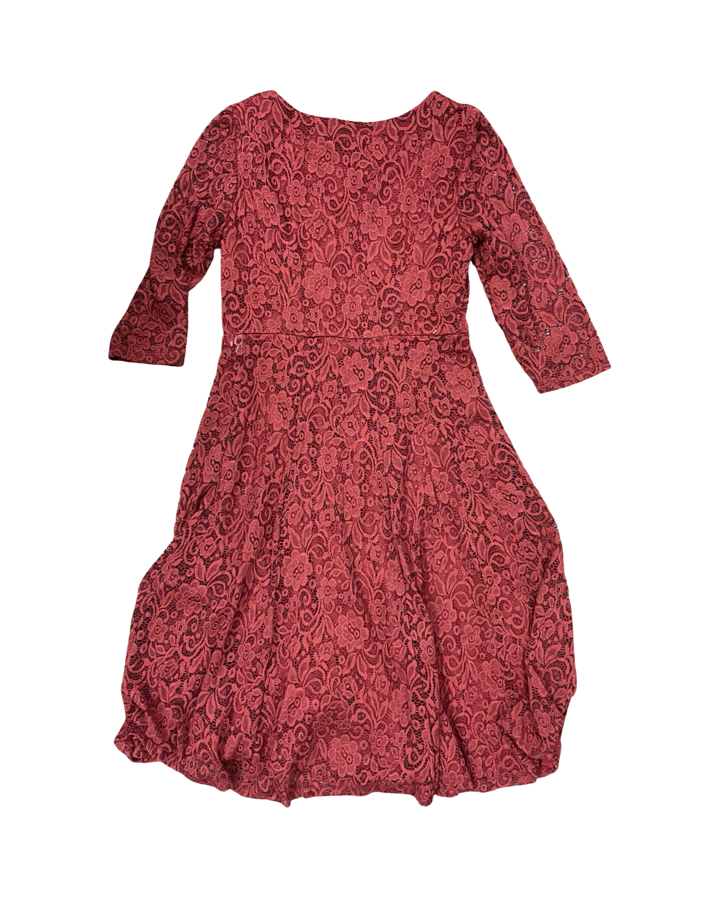 Dress Casual Midi By Clothes Mentor In Bronze, Size:S