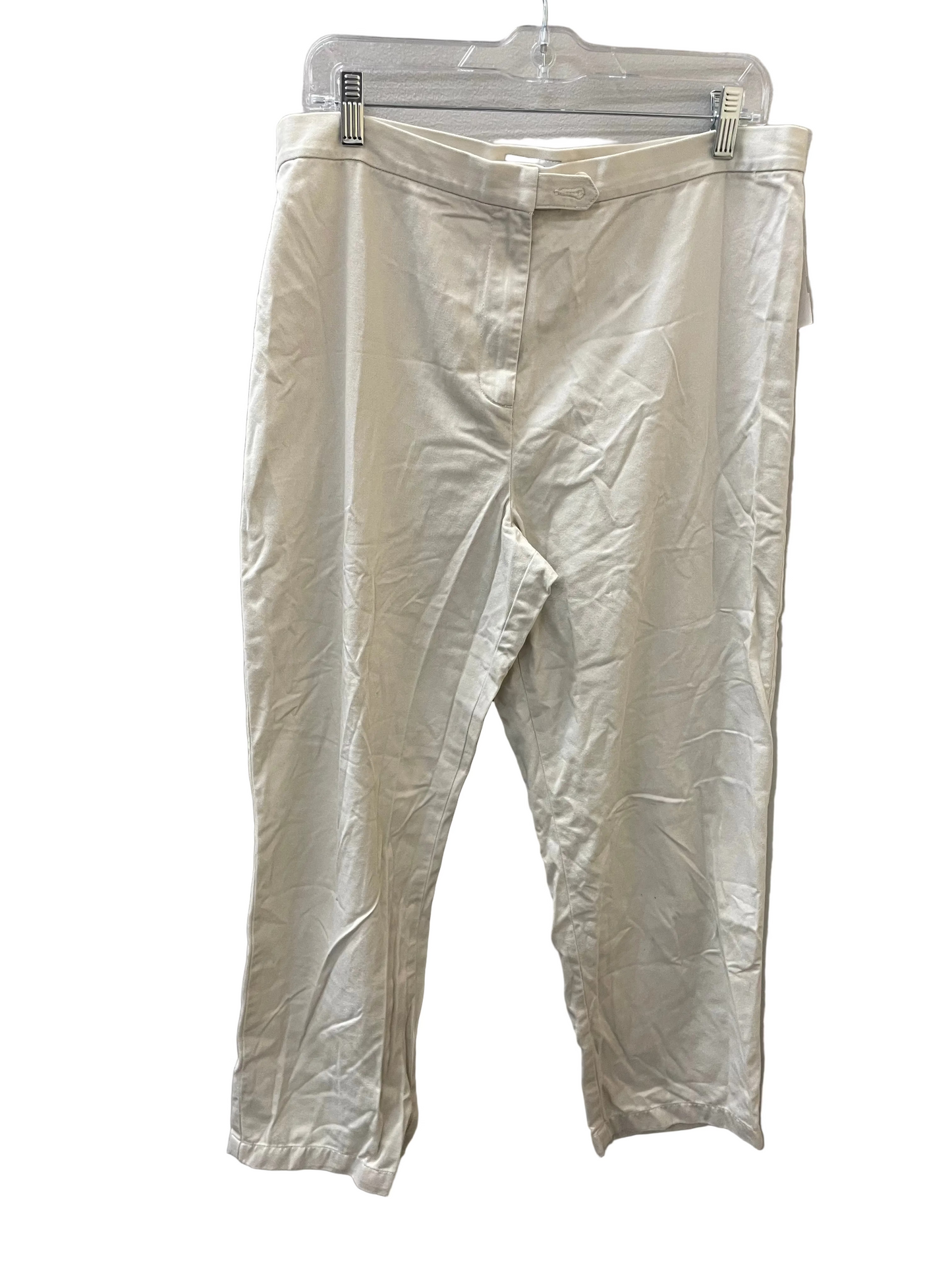 Pants Dress By Loft In Cream, Size:14