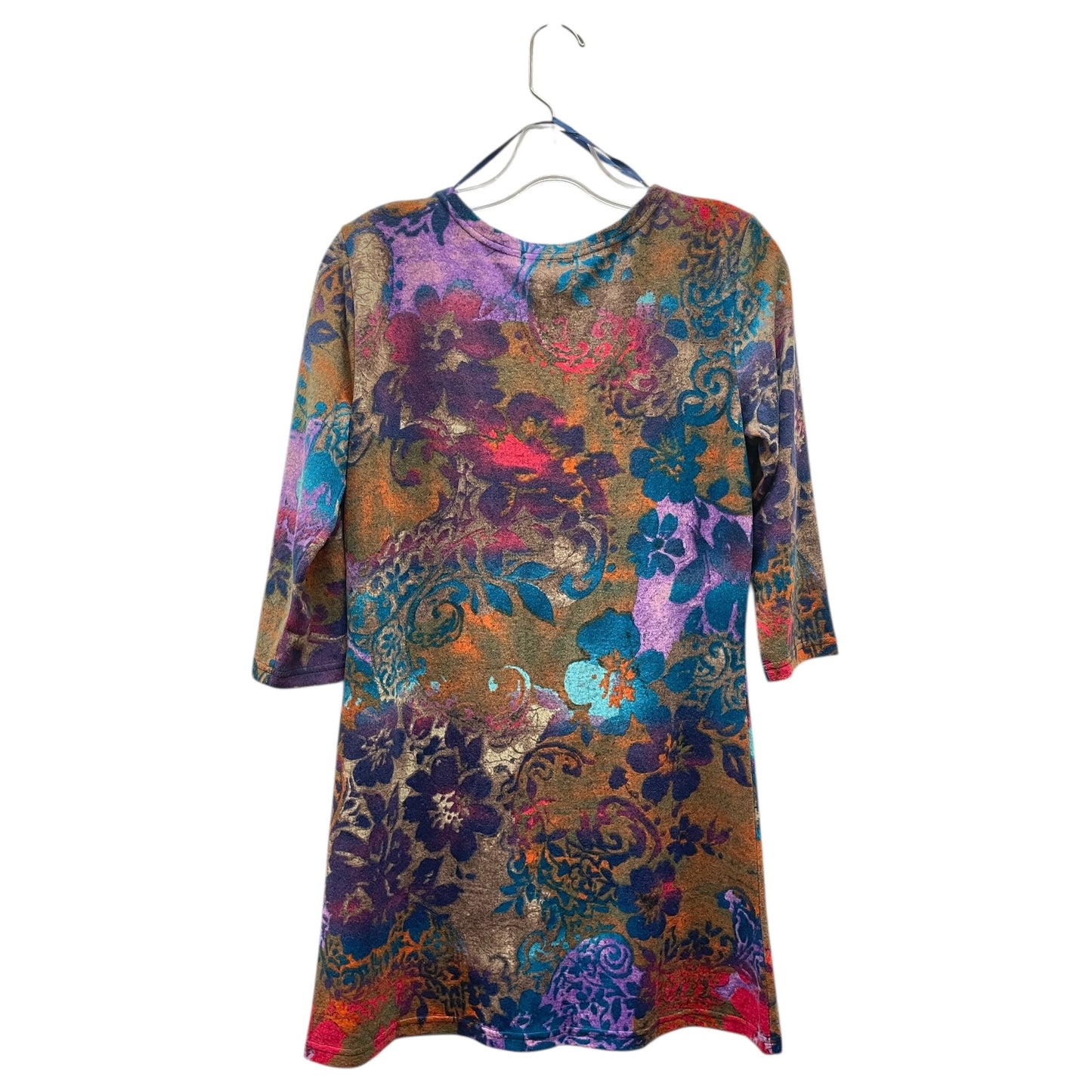 Sweater By Papillion In Floral Print, Size:M