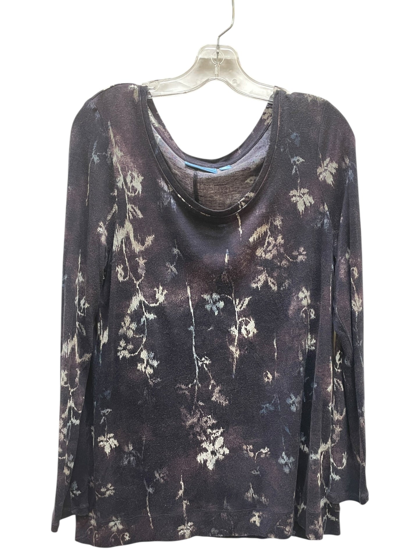 Top Ls By Simply Vera In Purple, Size:Xlp
