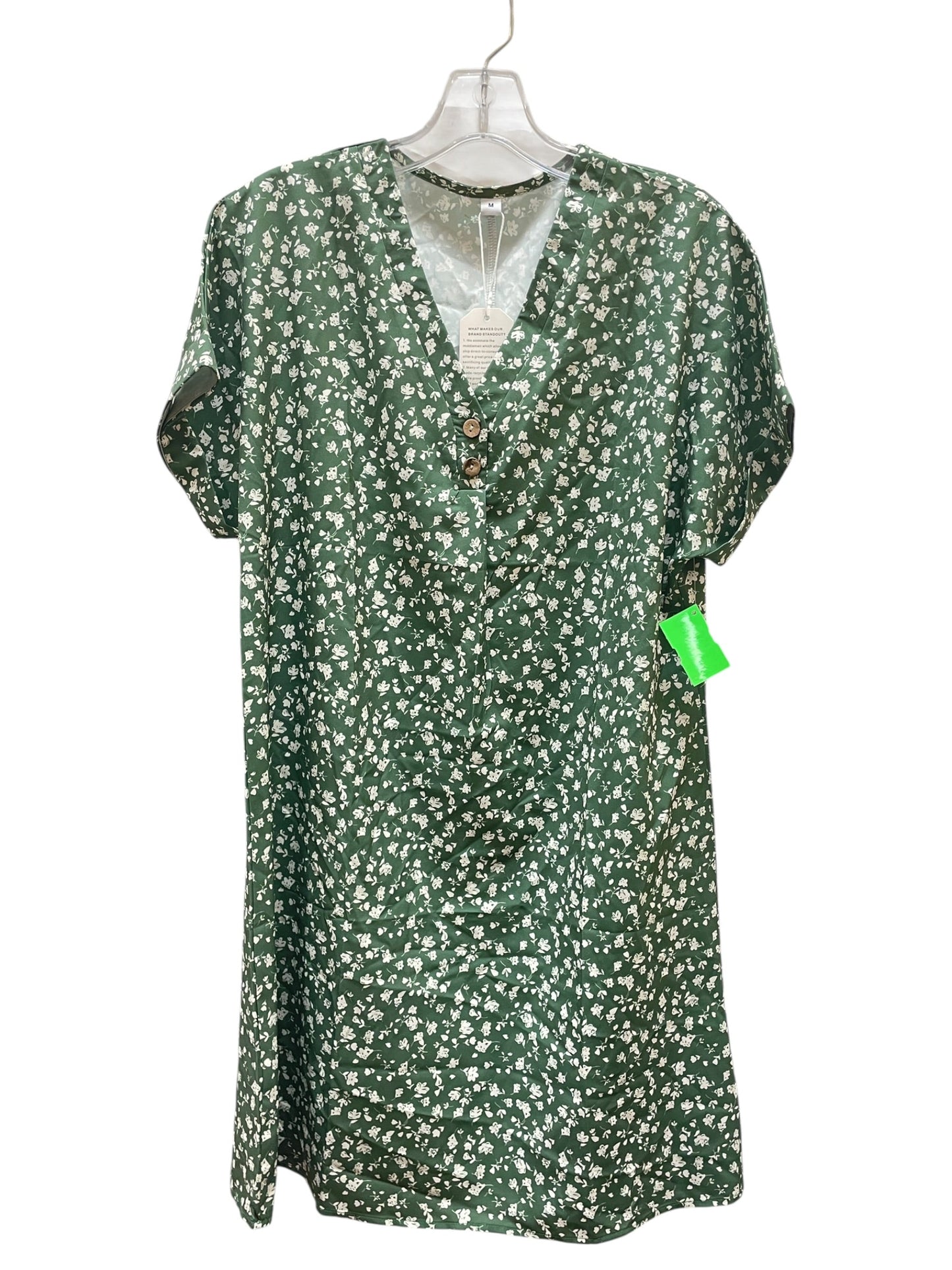 Dress Casual Midi By Clothes Mentor In Floral Print, Size:M