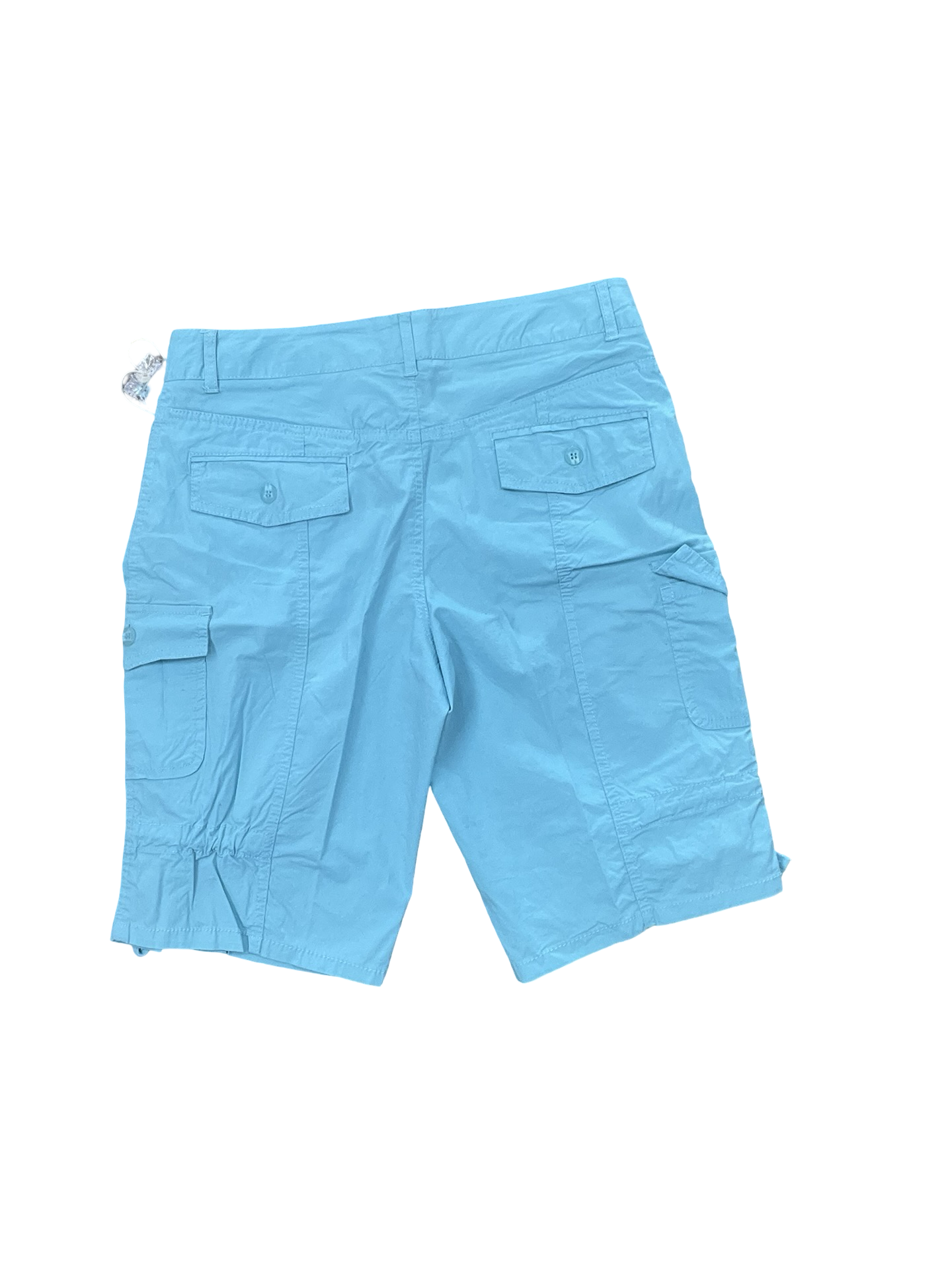 Shorts By Caribbean Joe In Teal, Size:10