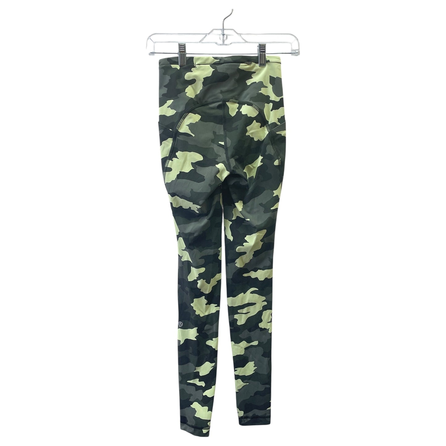 Athletic Leggings By Lululemon In Camouflage Print, Size:Xs