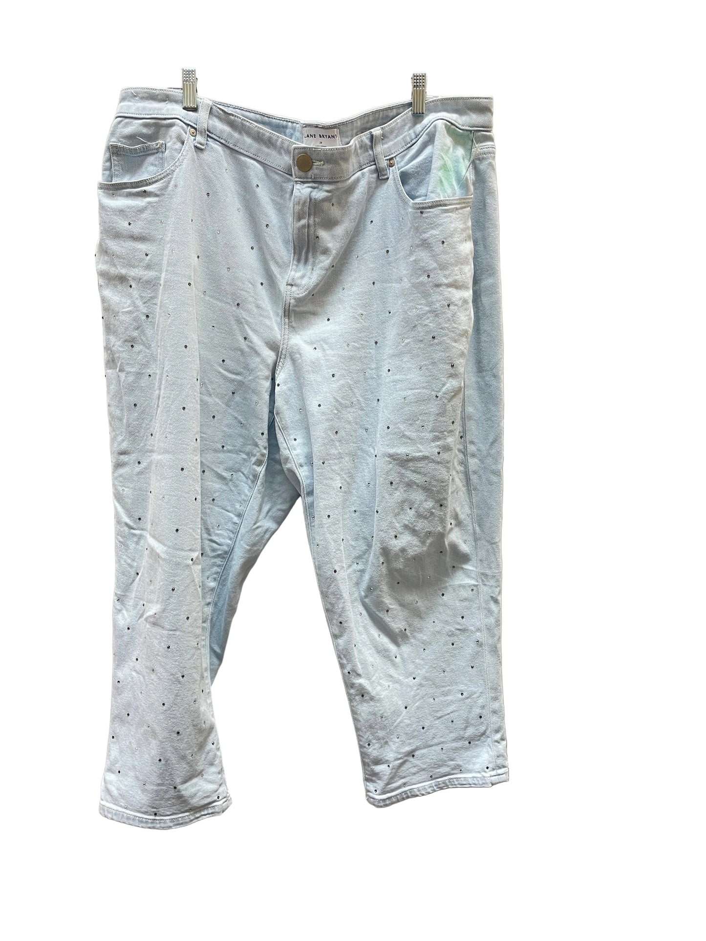 Jeans Straight By Lane Bryant In Blue, Size:20