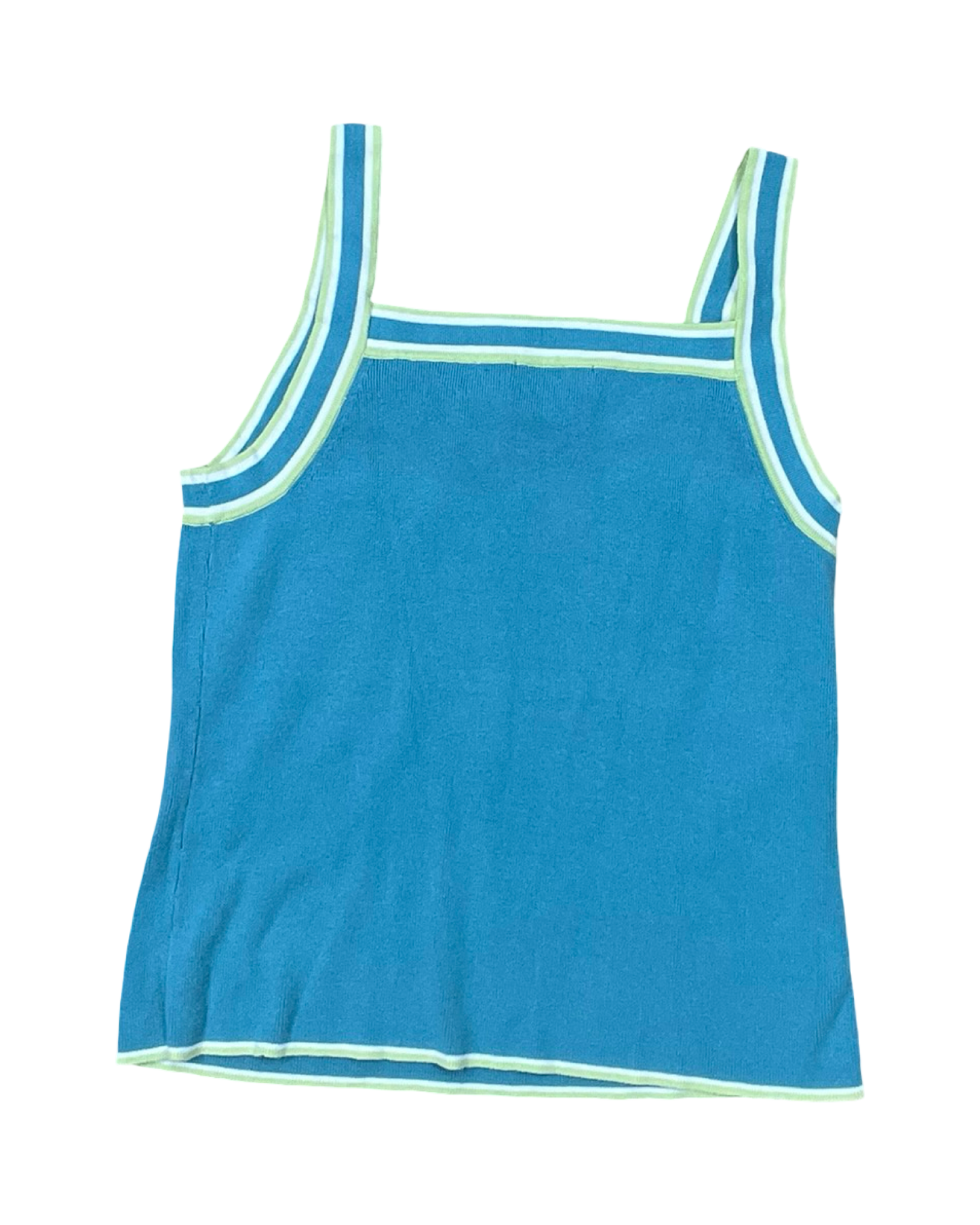 Top Cami By Christopher And Banks In Blue & Green, Size:S