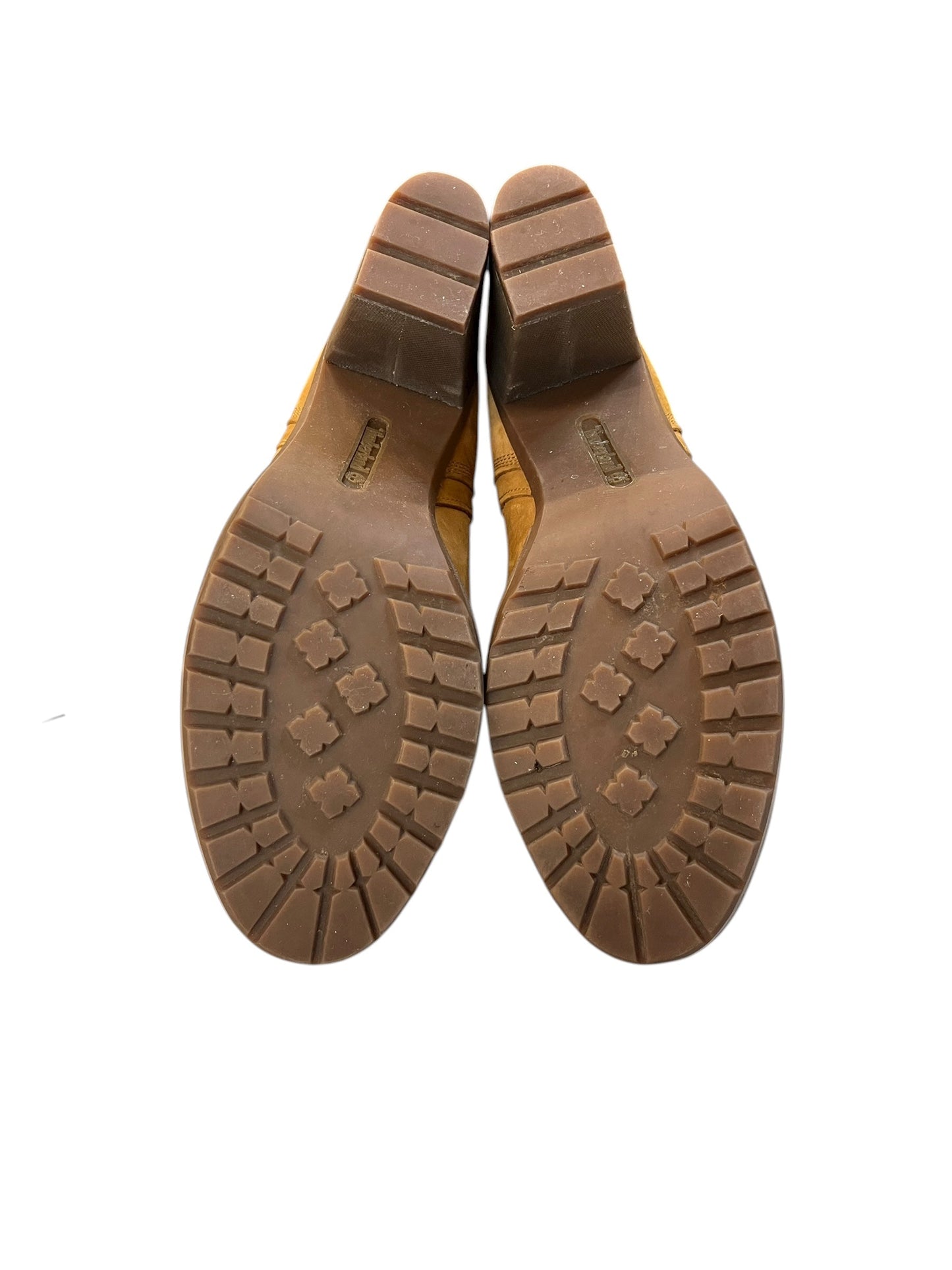 Boots Mid-Calf Heels By Timberland In Tan, Size:10