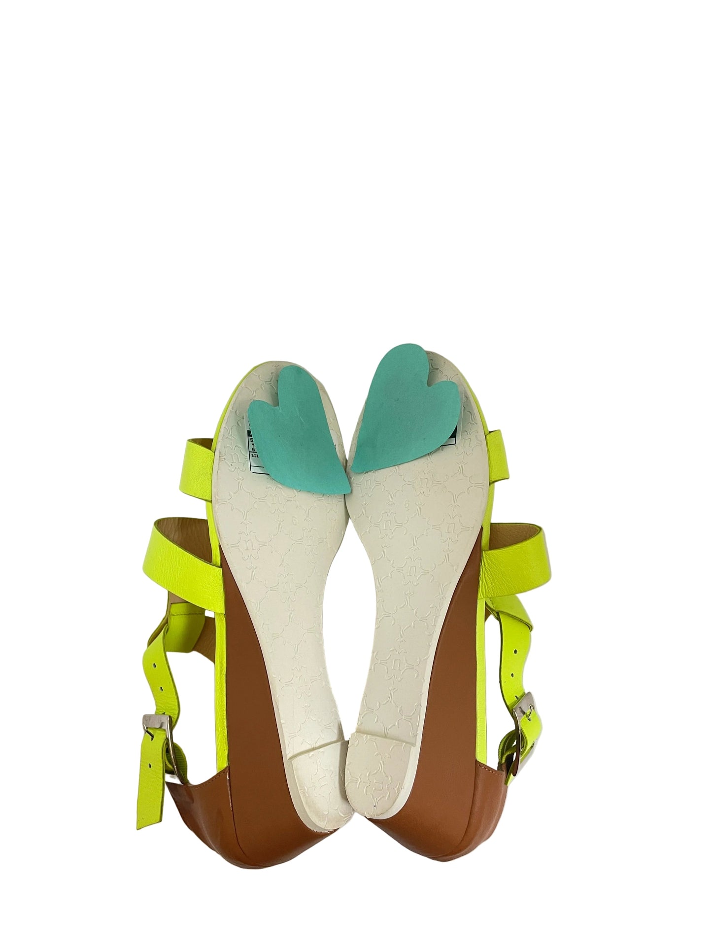 Shoes Heels Platform By Nanette By Nanette Lepore In Yellow, Size:6