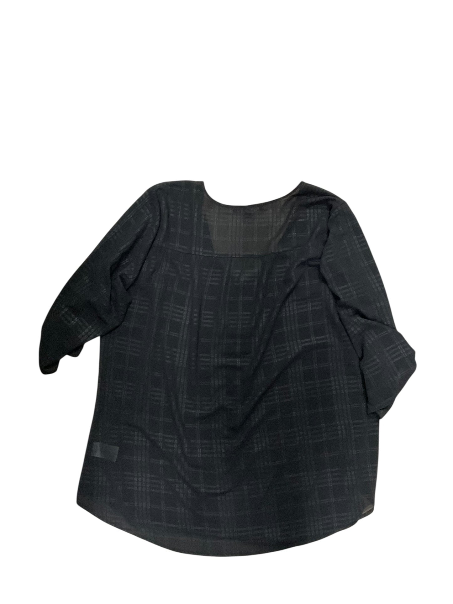 Top Ss By Heart And Soul In Black, Size:2X