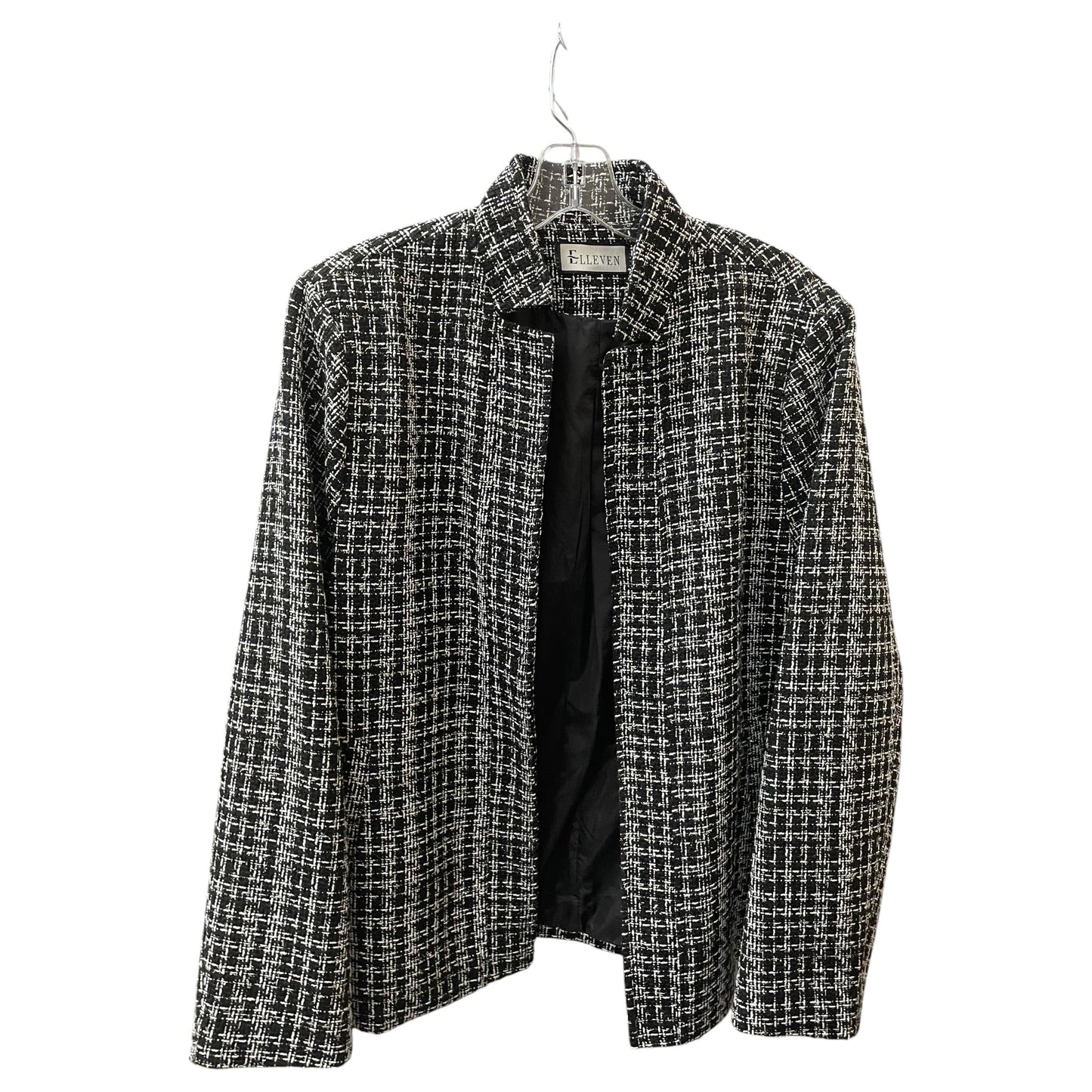 Blazer By Elleven In Black & White, Size:2X