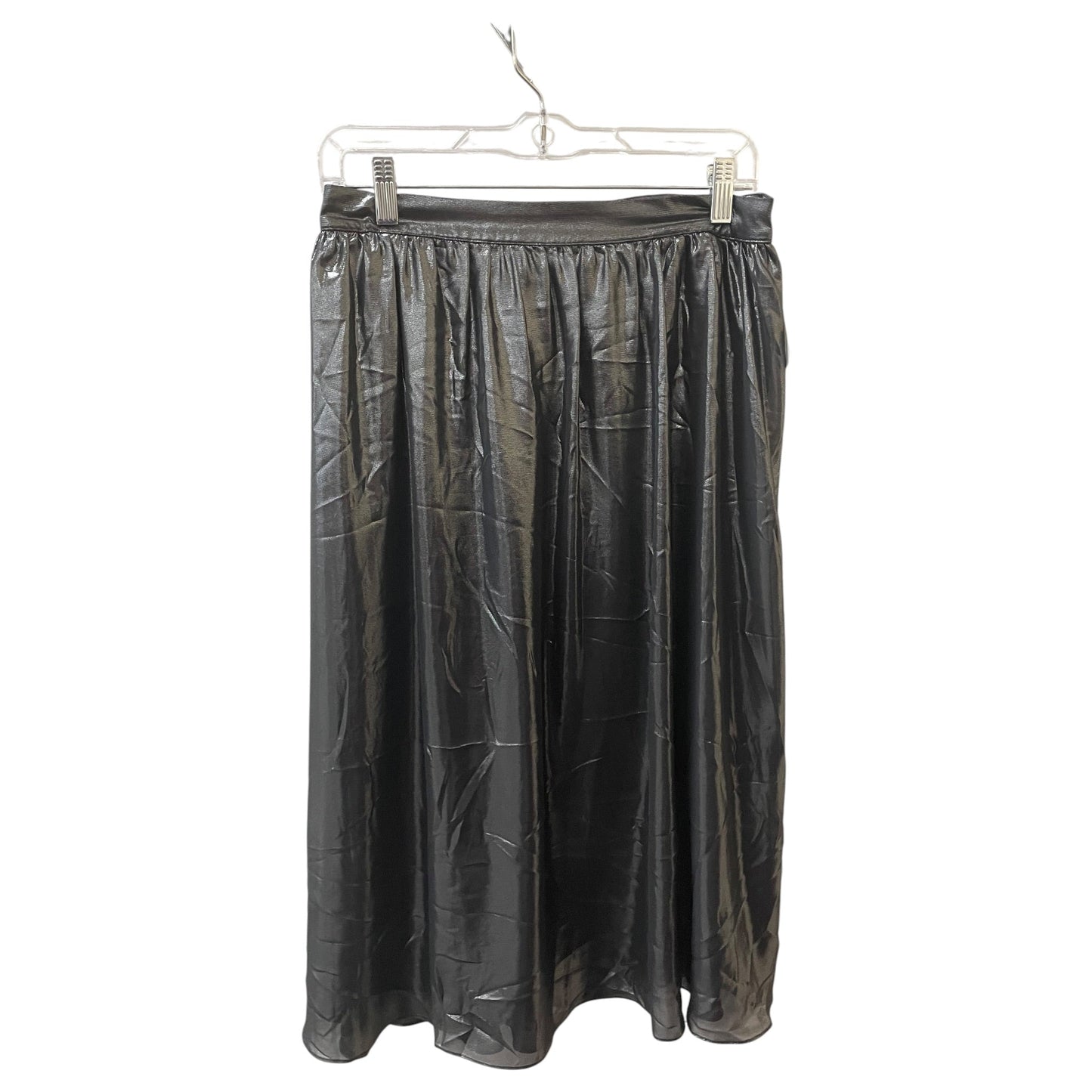 Skirt Maxi By Worthington In Silver, Size:L