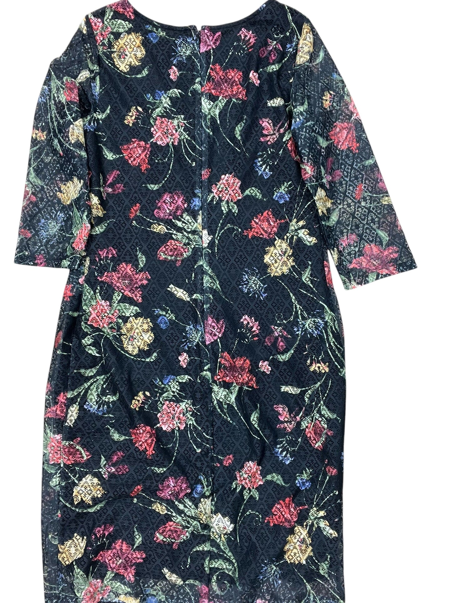 Dress Casual Midi By Long Tall Sally In Black, Size:L
