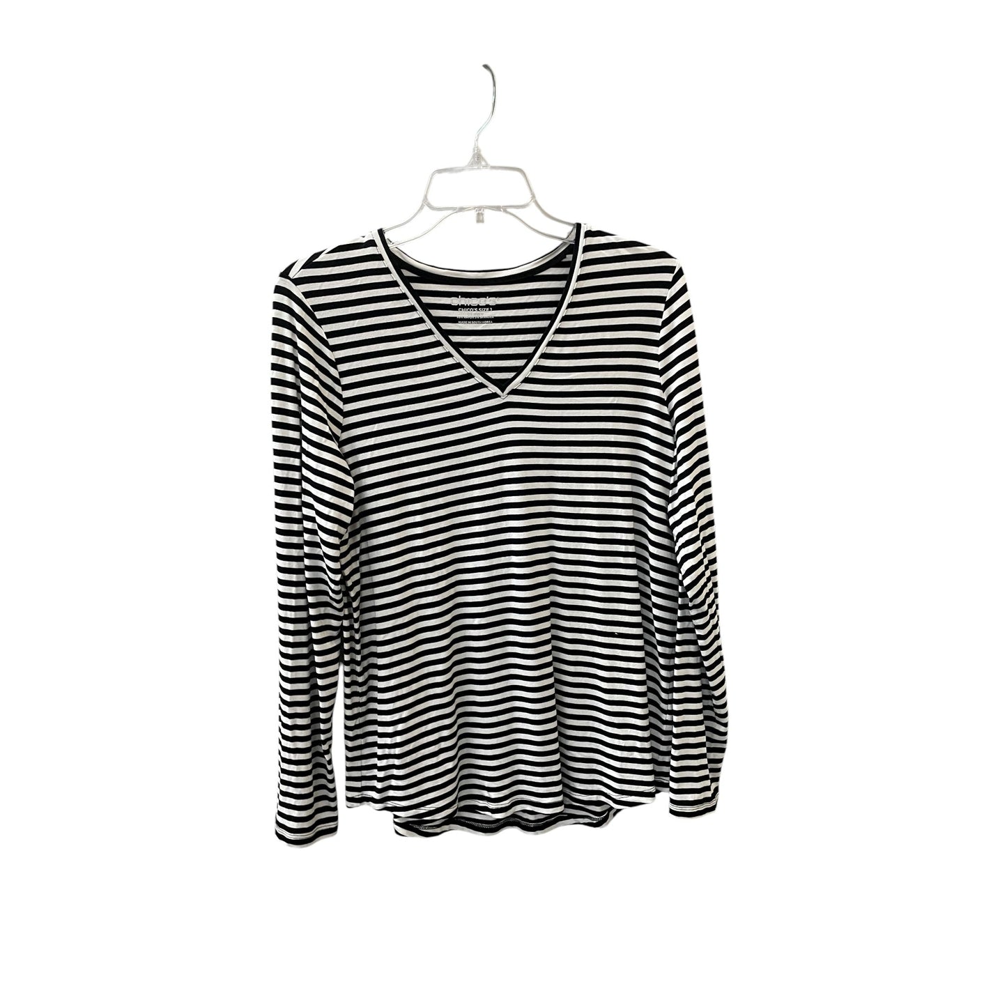 Top Ls By Chicos In Black & White, Size:6