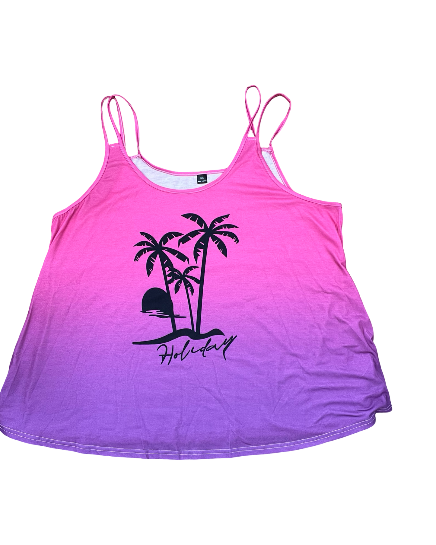 Top Sleeveless By Shein In Pink, Size:3X