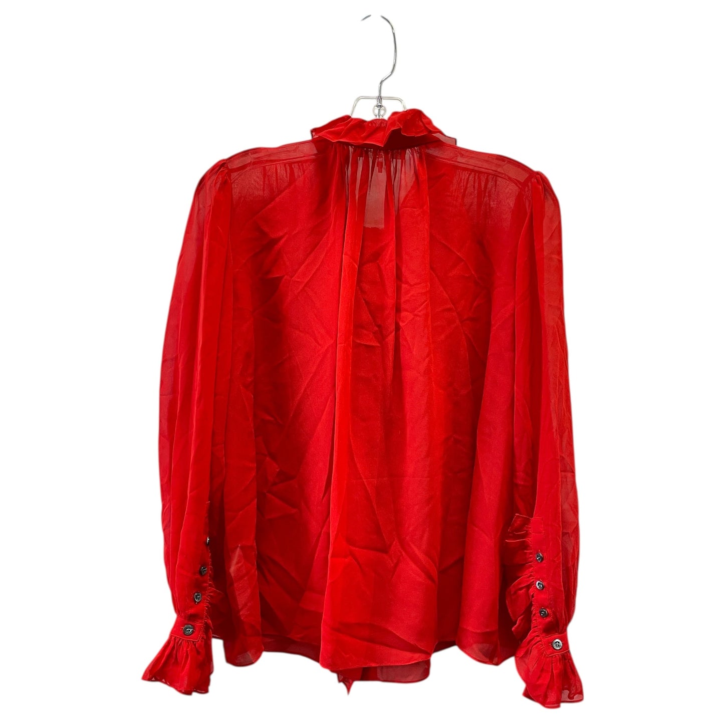 Top Ls By Frame In Red, Size:M