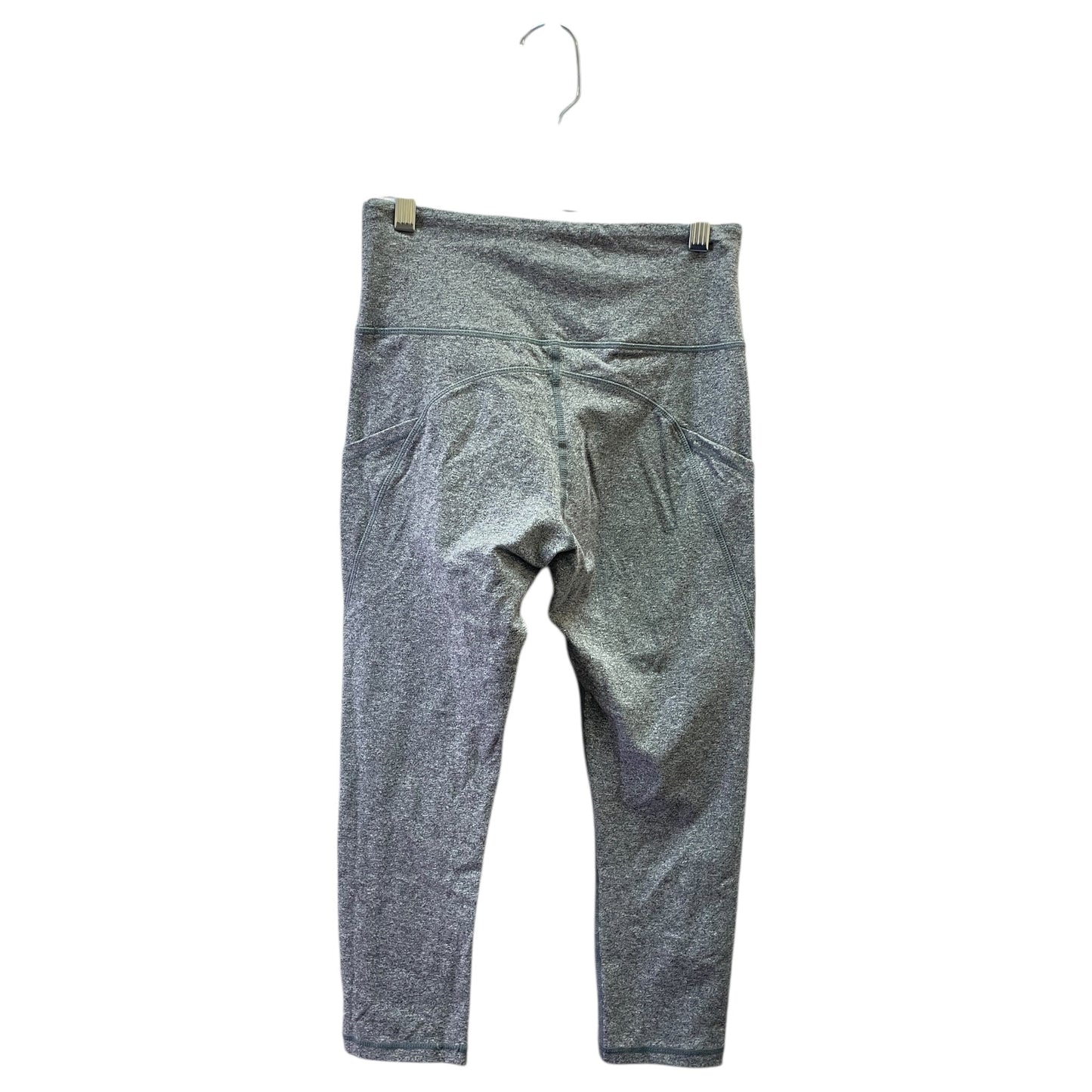 Athletic Capris By Earth Yoga In Grey, Size:M