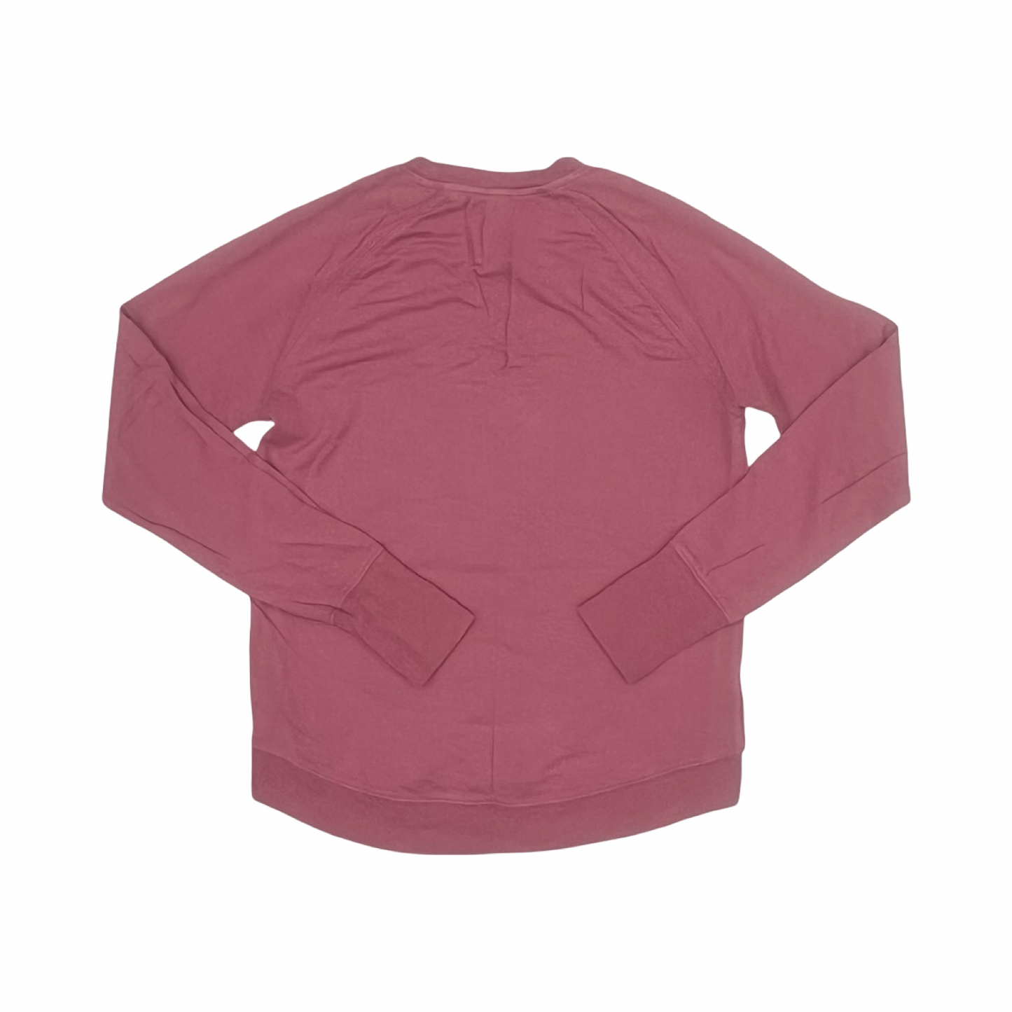 Athletic Top Ls Crewneck By Athleta In Pink, Size:Xs